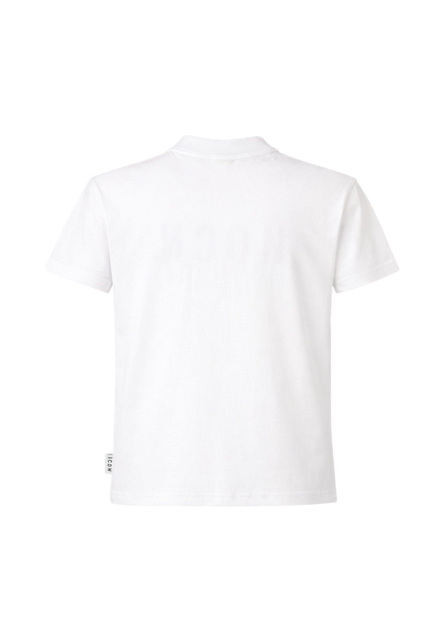 Icon Completo Bianco Logo Silver Bambino Maniche Corte - IBKS001260+1261_