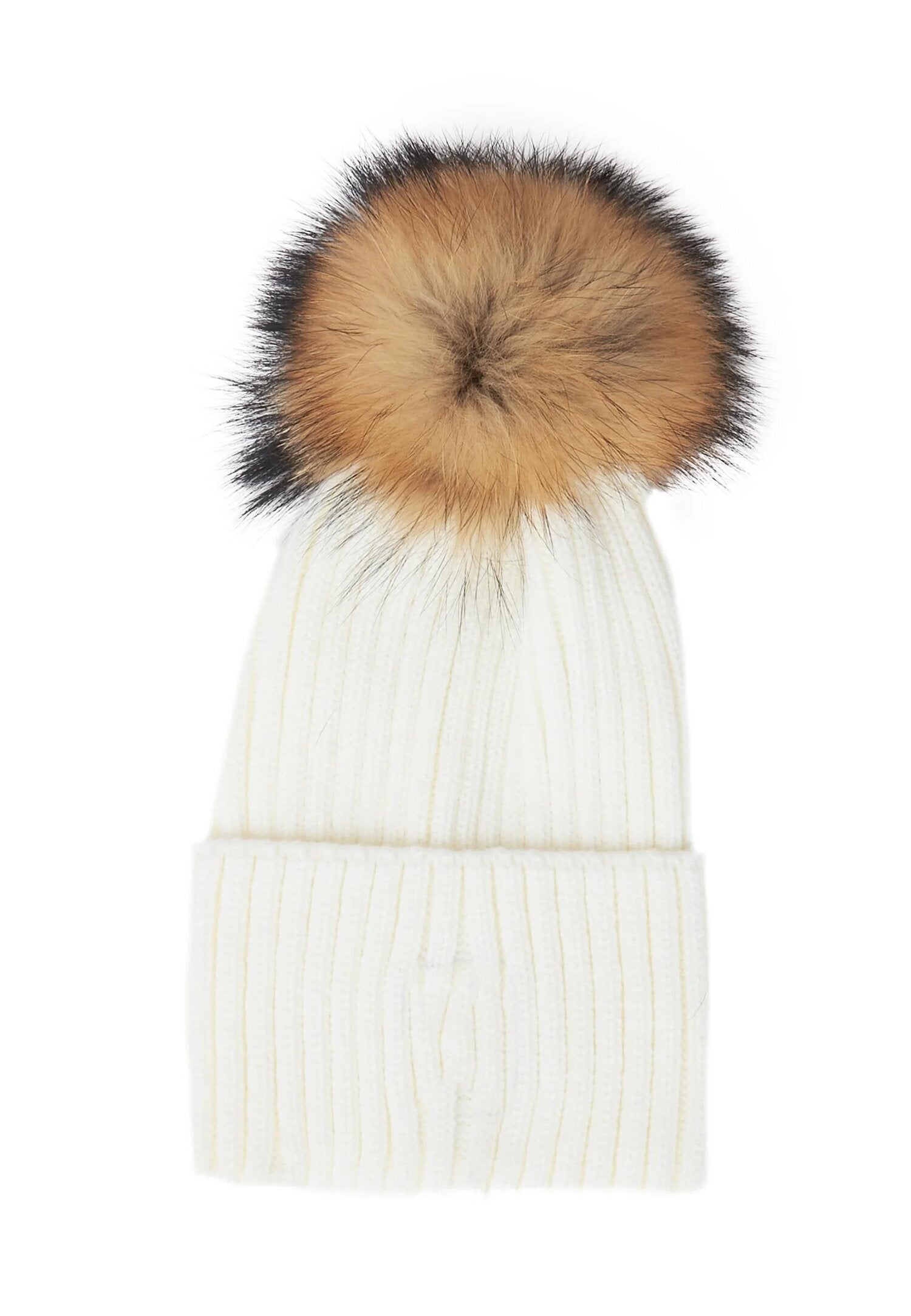 Refrigiwear Cappello Panna Donna Ponpon In Lana Cuffia Quotidiano AI25