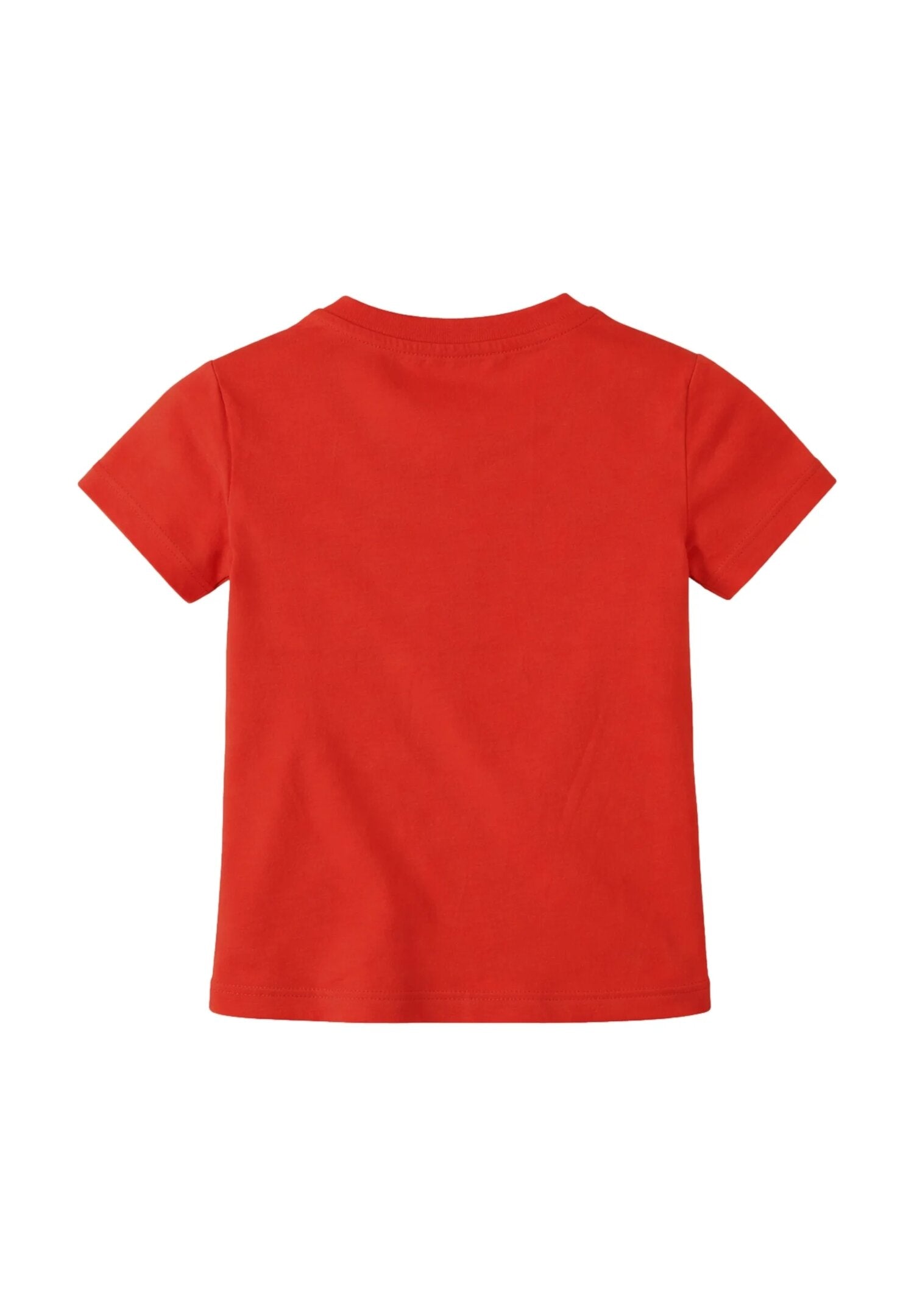 Just Cavalli t-Shirt Rossa Logo Nel Davanti Neonato JIP26047TS_