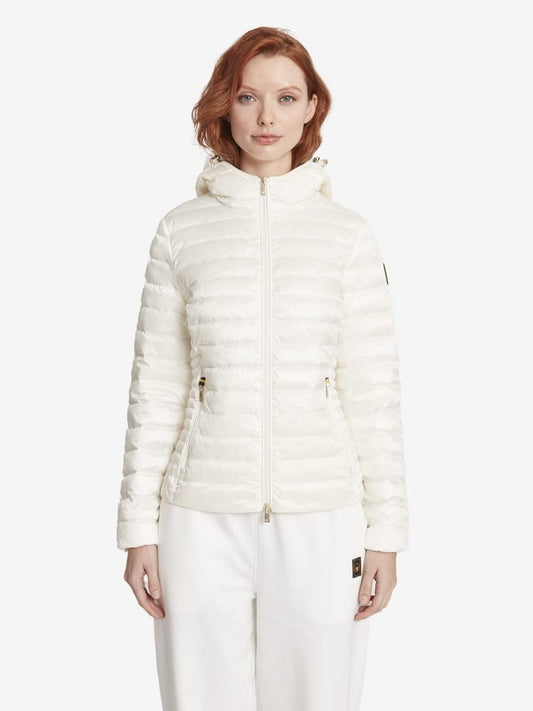 Ciesse Piumini giubbotto bianco donna mini logo