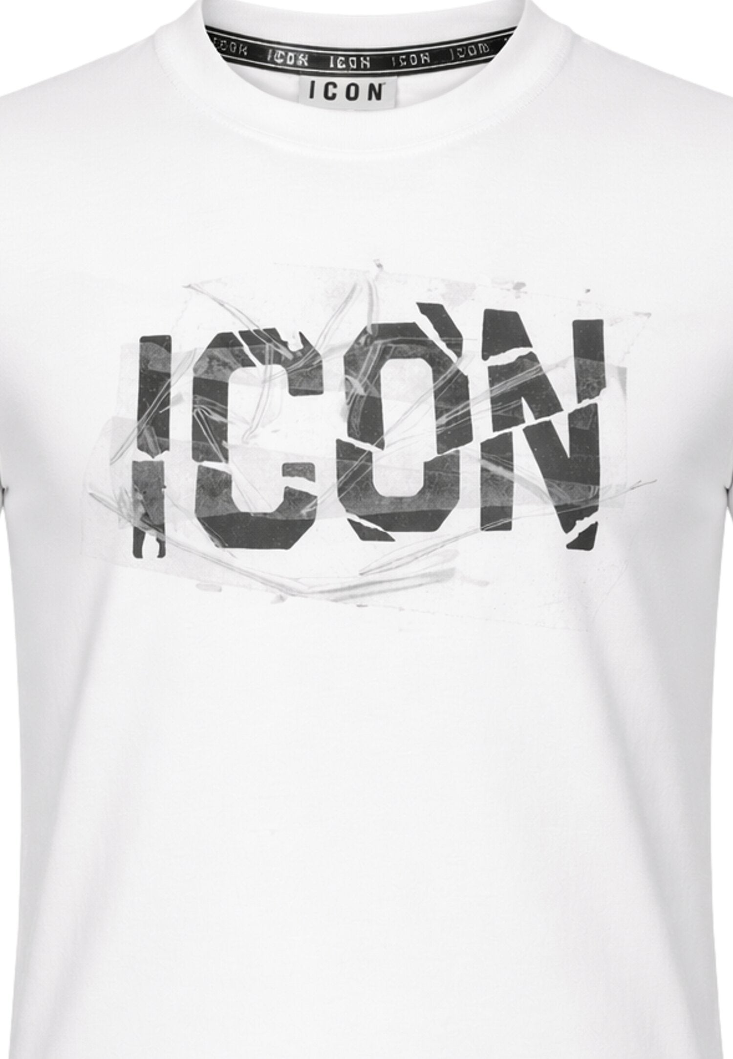 Icon Tshirt Bianca Logo Scotch Bambino Maniche Corte - IBKS001195_