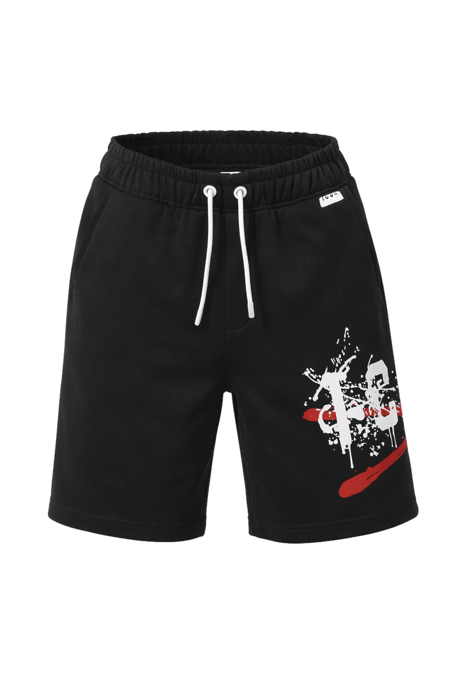 Icon Completo Nero Logo Spruzzo Bambino Maniche Corte IBKS001004+1008_