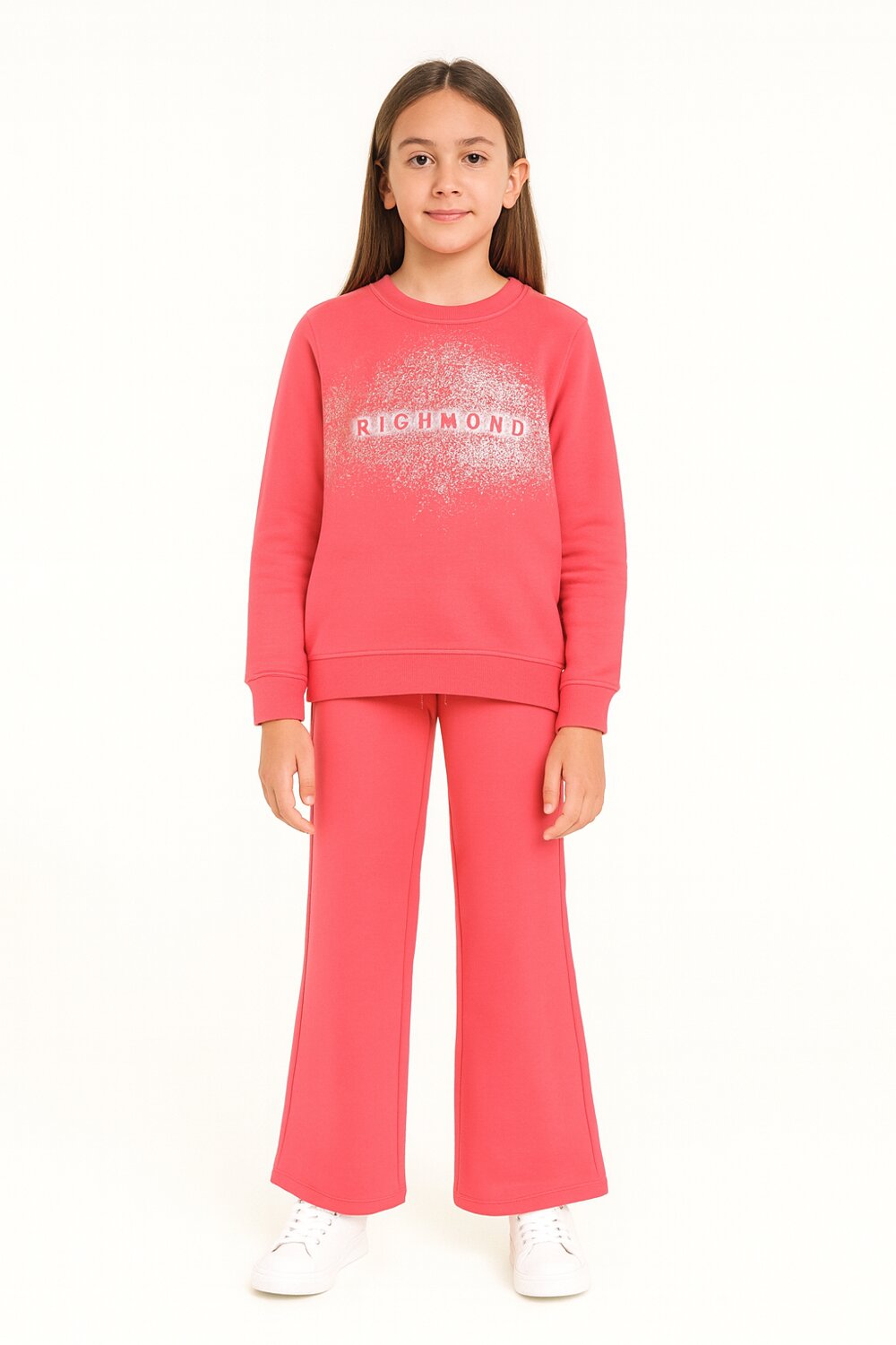 John Richmond completo bambina fucsia 2-16 anni felpa e pantaloni | CammarataMode