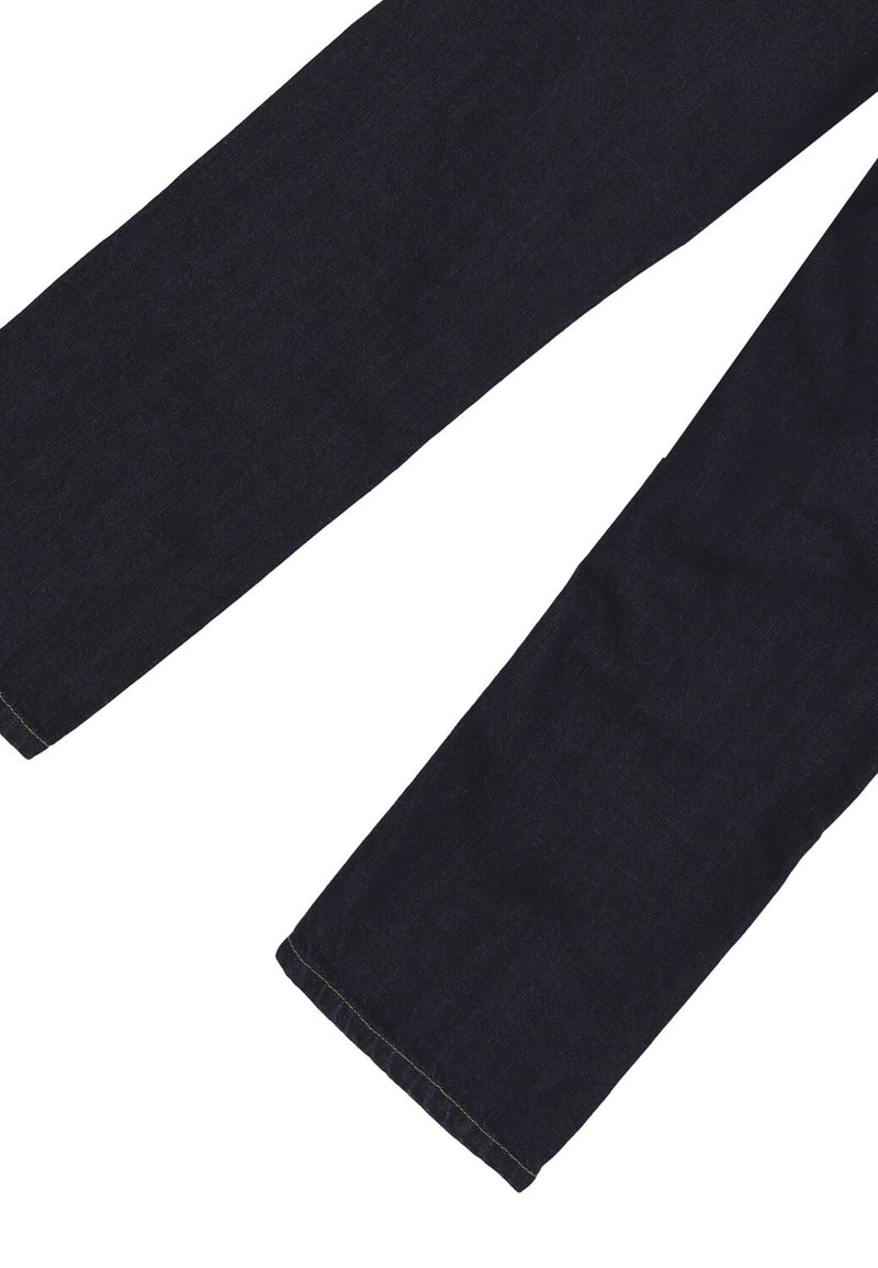 John Richmond Jeans Bambino a Sigaretta – Denim Blu con Logo RICH - DENIM SCURO | CammarataMode