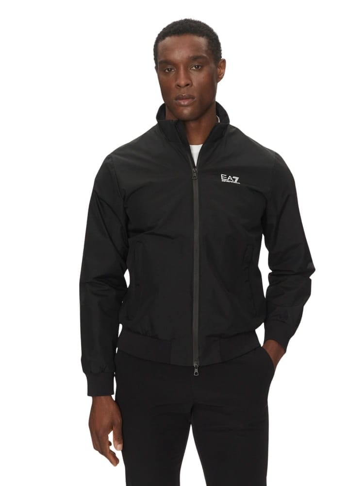 Emporio Armani bomber core identity in nylon asv nero