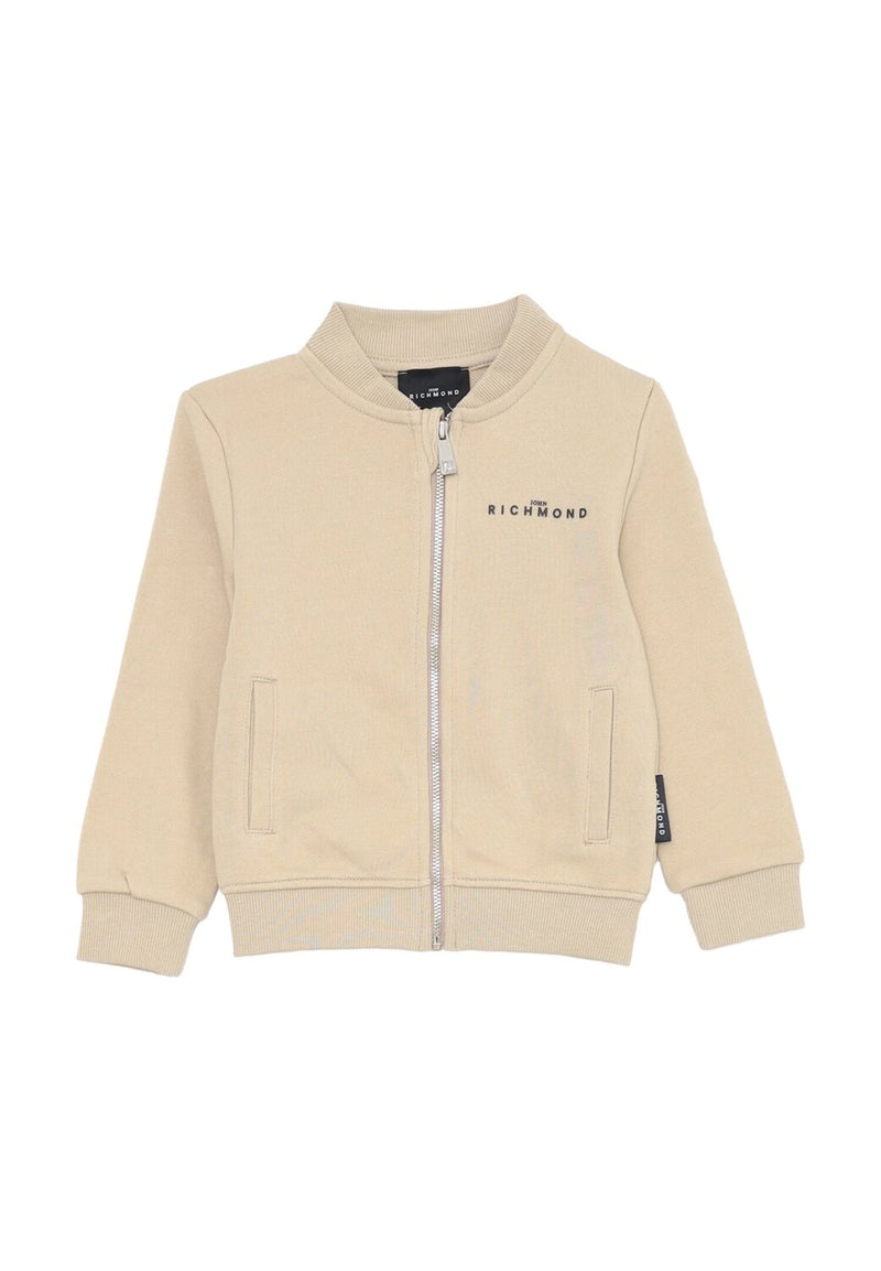 John Richmond Frozen – Tuta Neonato Beige in Cotone - BEIGE | CammarataMode