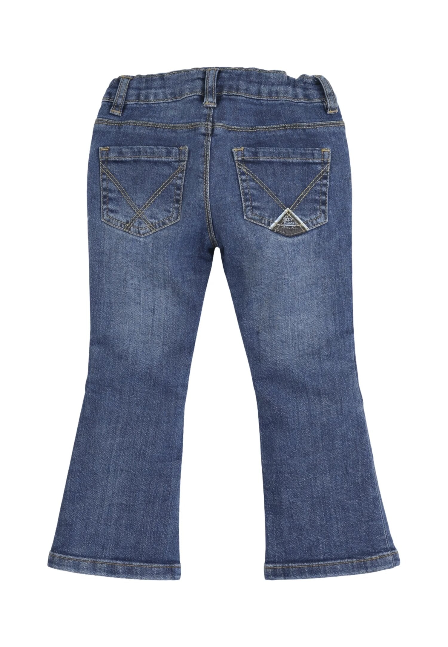 Roy Roger's Jeans a Zampetta Neonata Tasche Laterali Quotidiano In Denim RG19