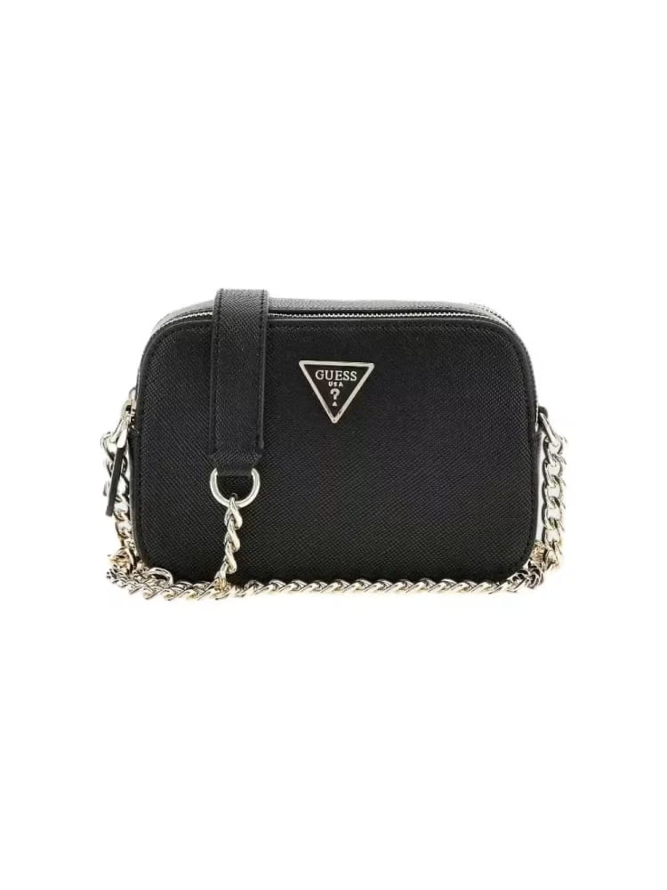 Guess borsa nera donna mini logo