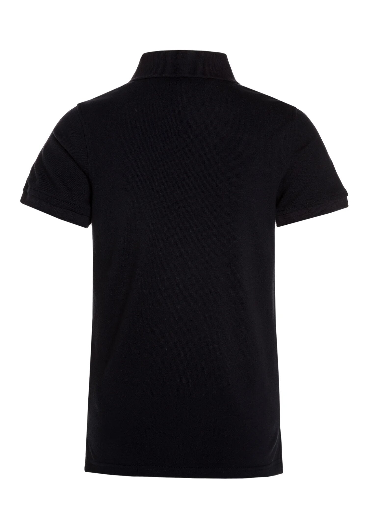 Tommy Hilfiger Polo Blu Bambino In Cotone Maniche Corte Primaverile PE26