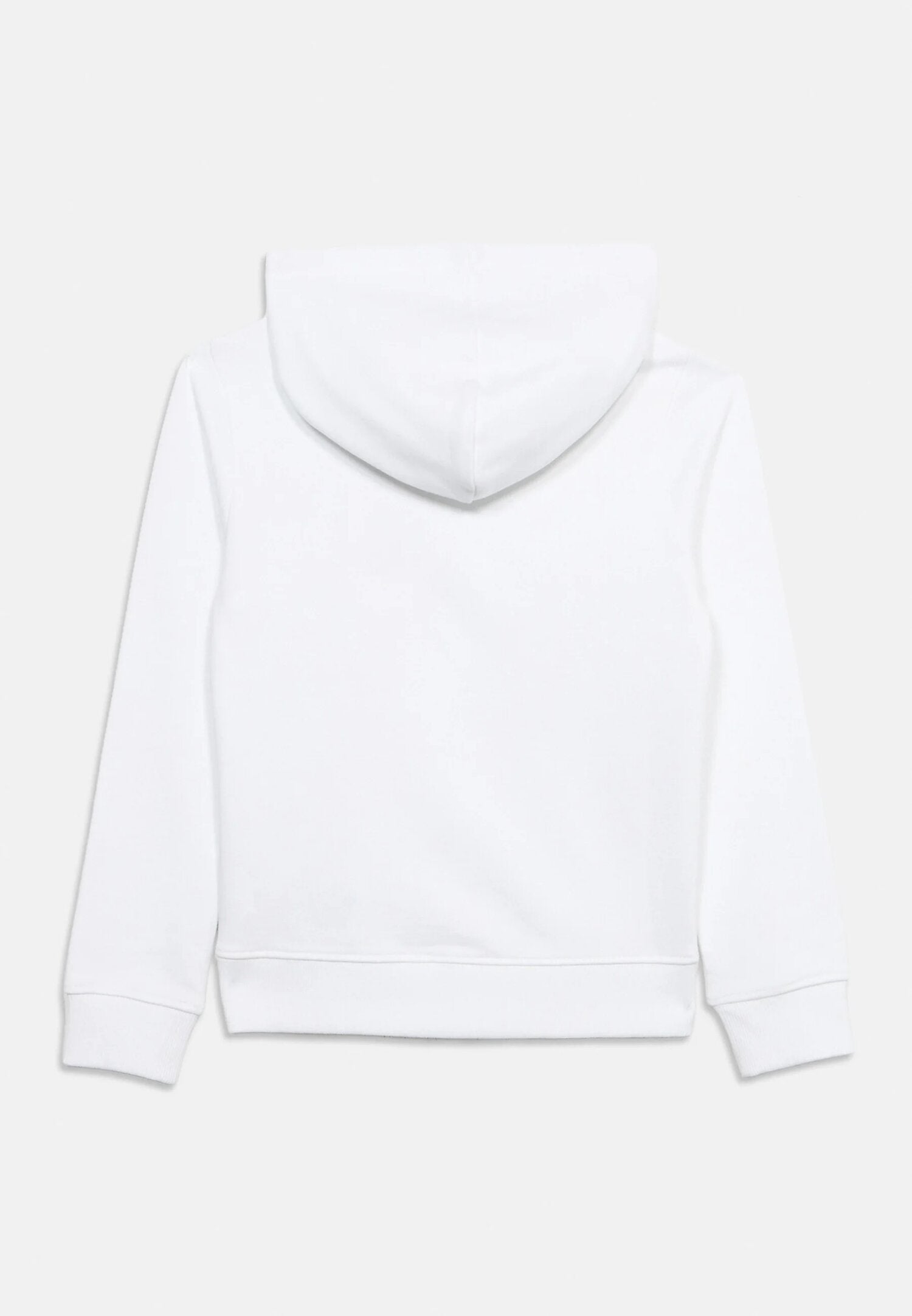 Calvin Klein Felpa Bianca Con Cappuccio Logo Centrale Bambino LV1CKTJB09YAF_