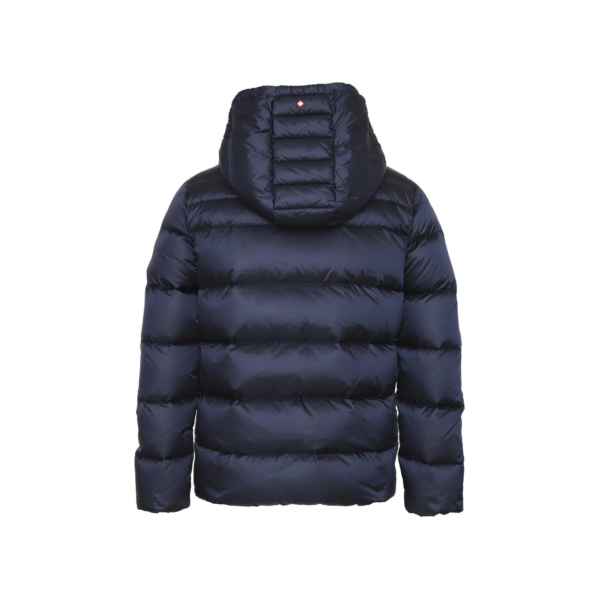 Canadiens Giubbotto Bambino Blu In Nylon Con Cappuccio Invernale AI 25