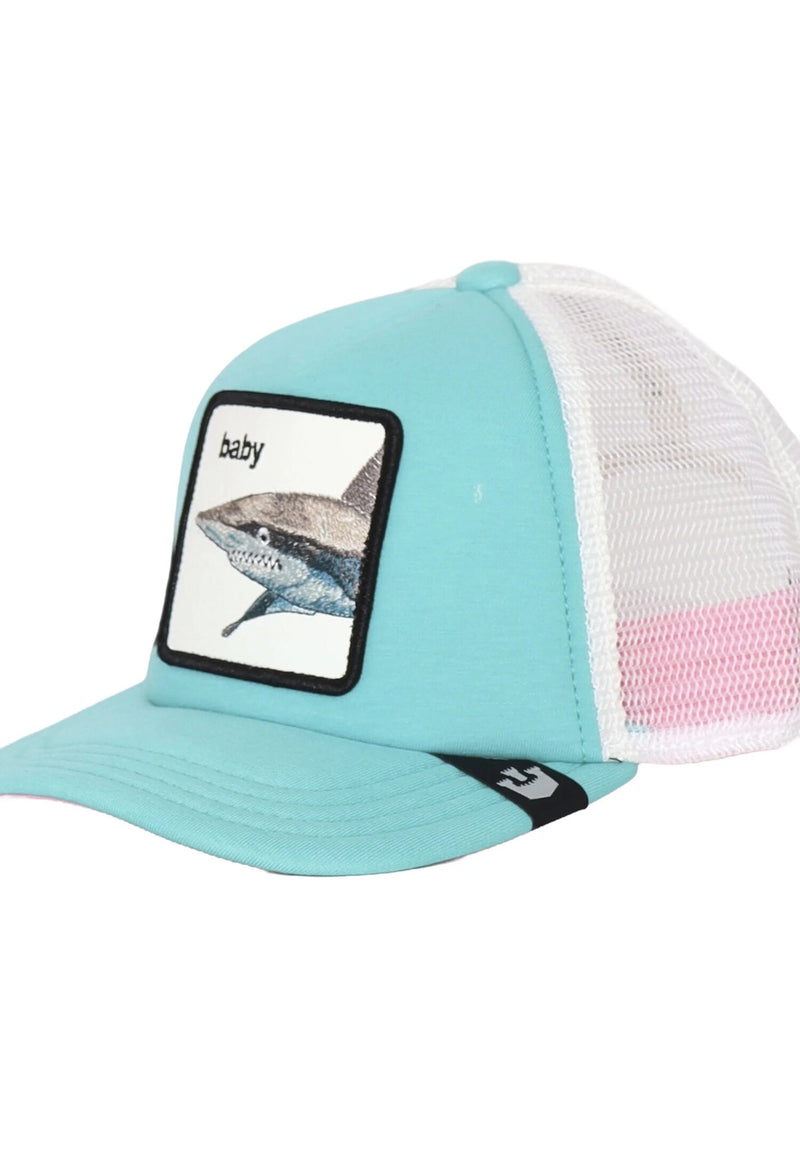 Cappello trucker Goorin Bros squalo turchese bianco bambino ragazzo baby - VERDE ACQUA | CammarataMode