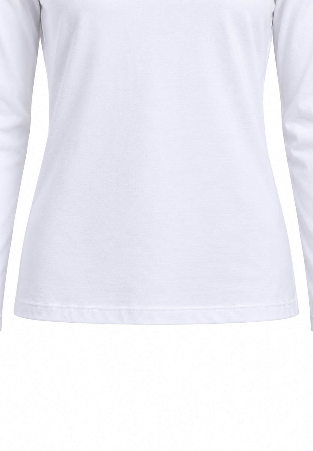 MA VIE PARIS T SHIRT bianca a maniche lunghe Bambine e ragazze MV2429.BIA_