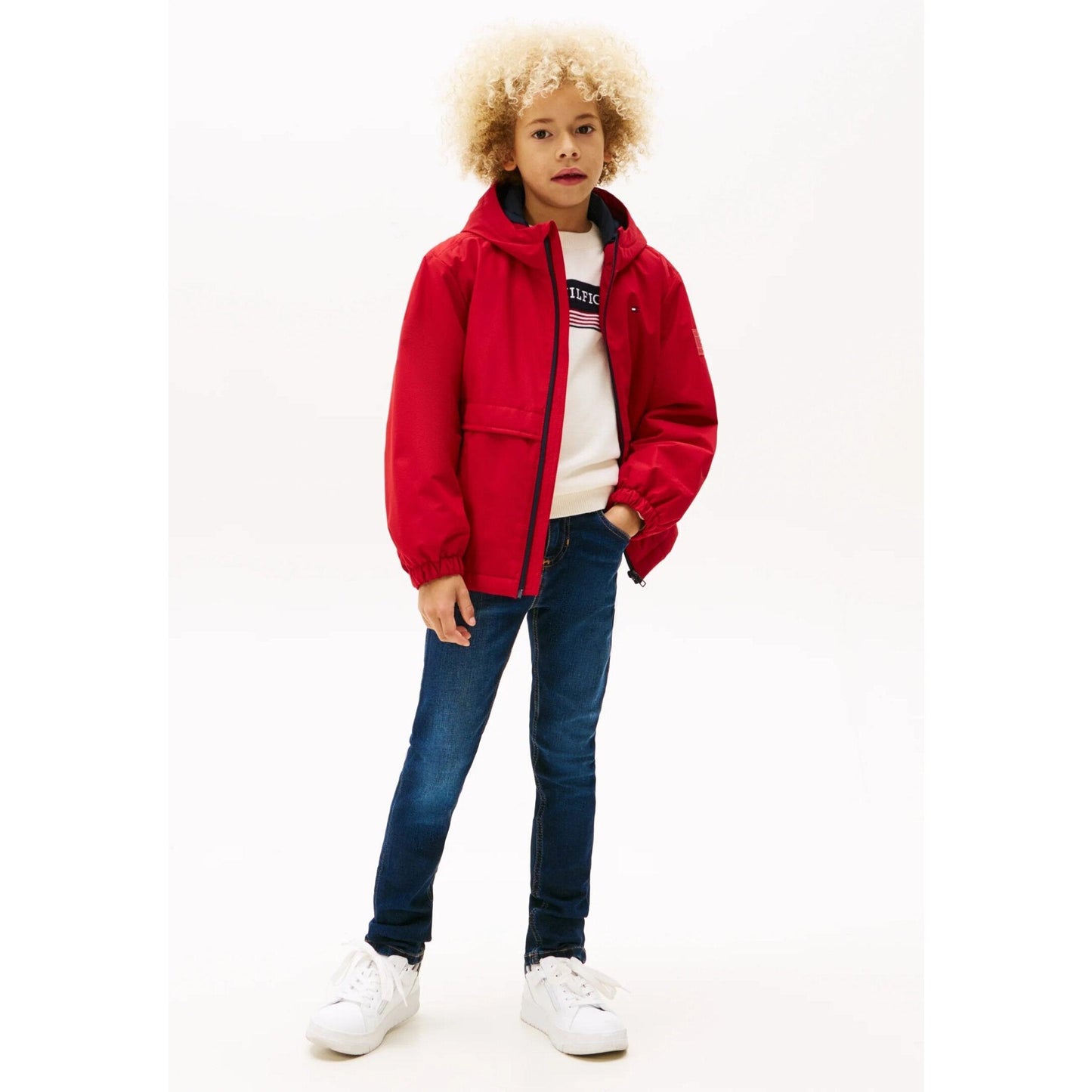 Tommy Hilfiger Jeans Denim Scuro Ragazzo Vita Regolabile | Quotidiano PE26