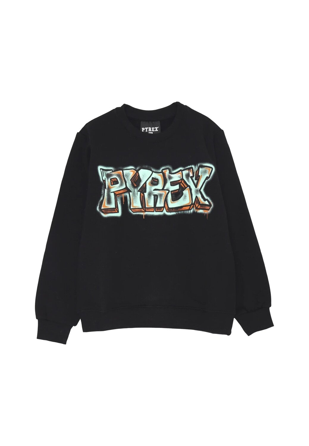 Pyrex completo felpa e pantaloni nero bambino 100% cotone