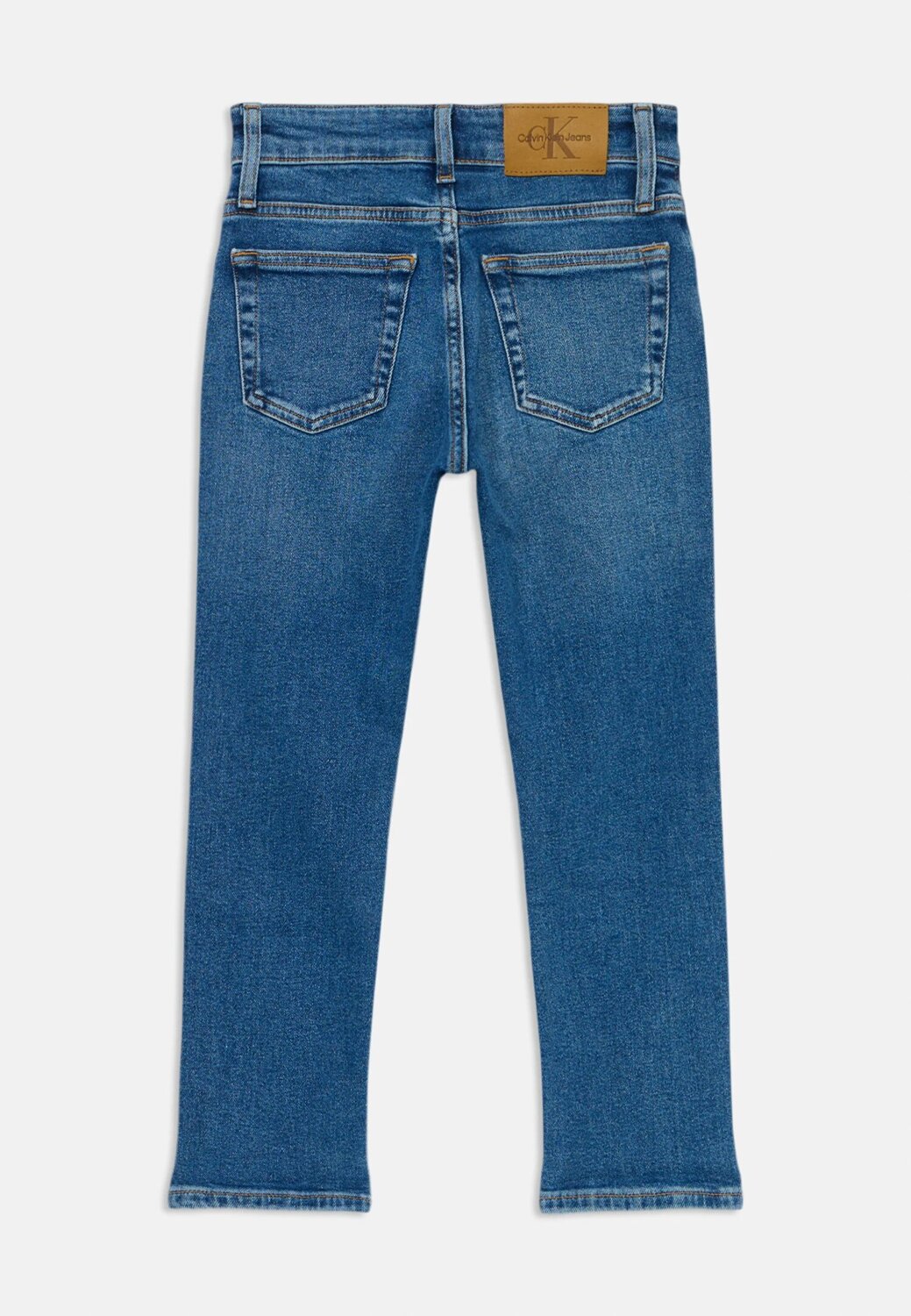 Calvin Klein Jeans Blue Bambino In Cotone Vita Regolabile Sportivo AI25