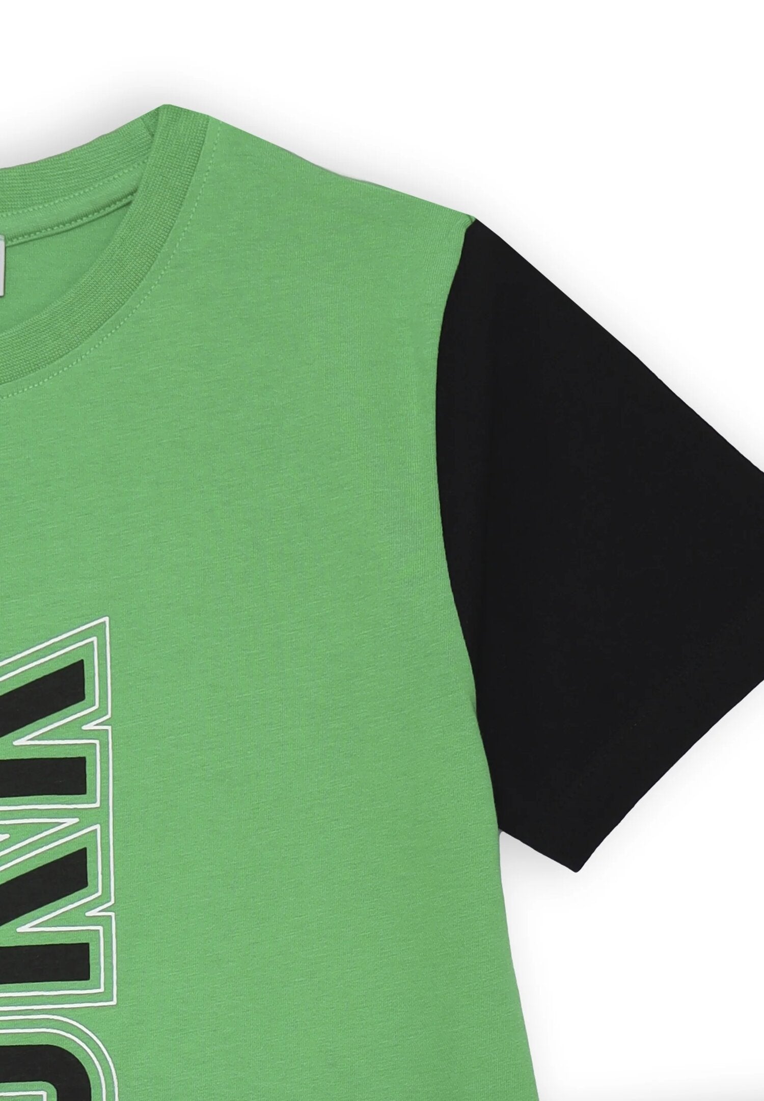Bikkembergs Completo Bambino Verde e Nero 2 Pezzi Cotone Estate | CammarataMode