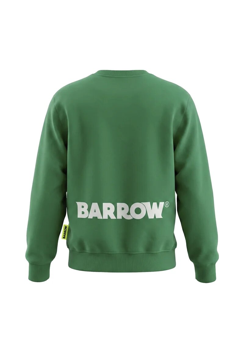 Barrow Felpa Verde Bambino S6BKJUSW241_