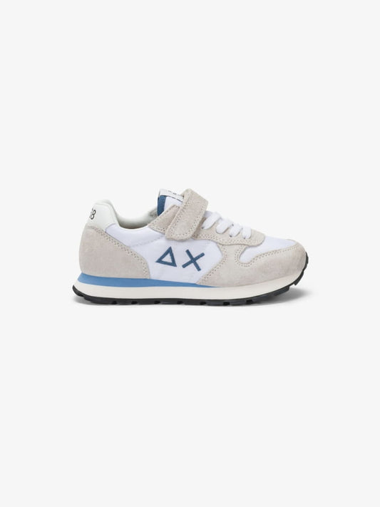 Sun68 scarpe bianche bambino logo sul lato