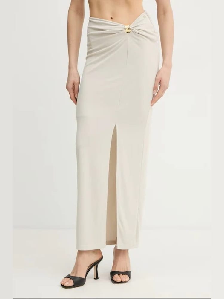 Guess gonna beige donna lunga mini logo