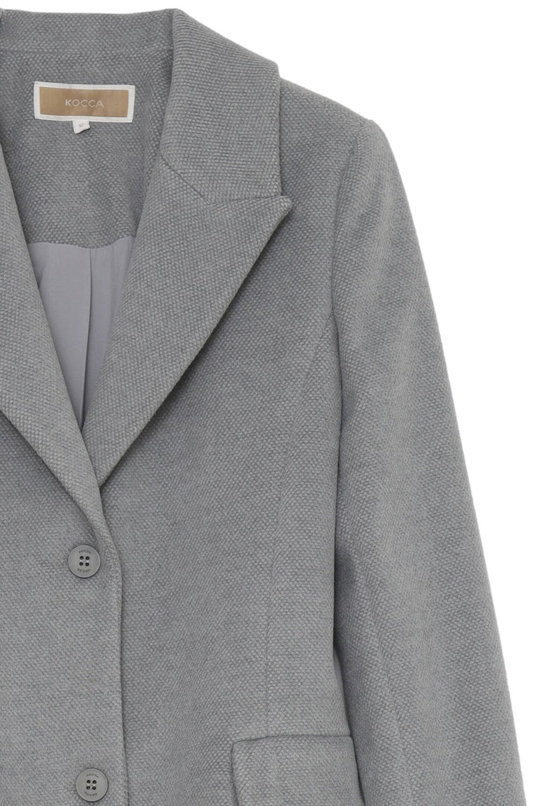 Kocca cappotto classico grigio bambina e ragazza elegante lungo - GRIGIO | CammarataMode
