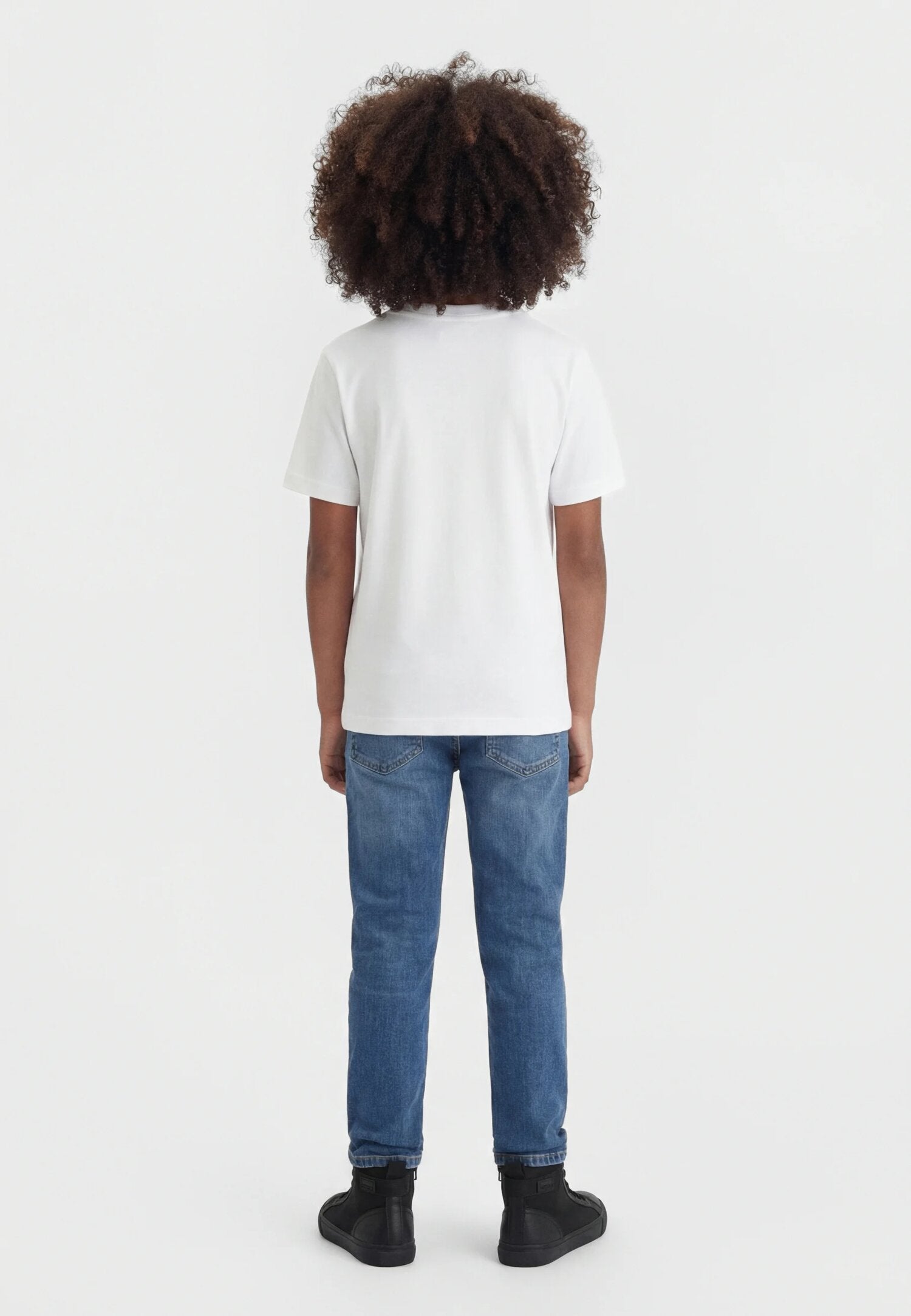 Diesel Tshirt Bianco Bambino In Jersey Maniche Corte Sportivo PE26