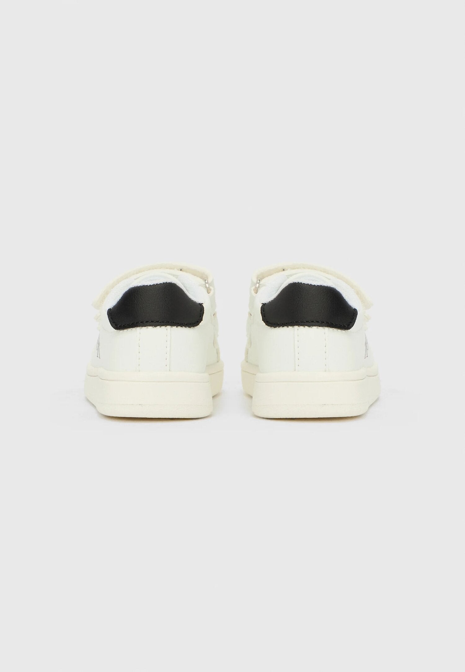 Calvin Klein Scarpe Bianche Bambino Chiusura Lacci Quotidiano In Ecopelle 72-