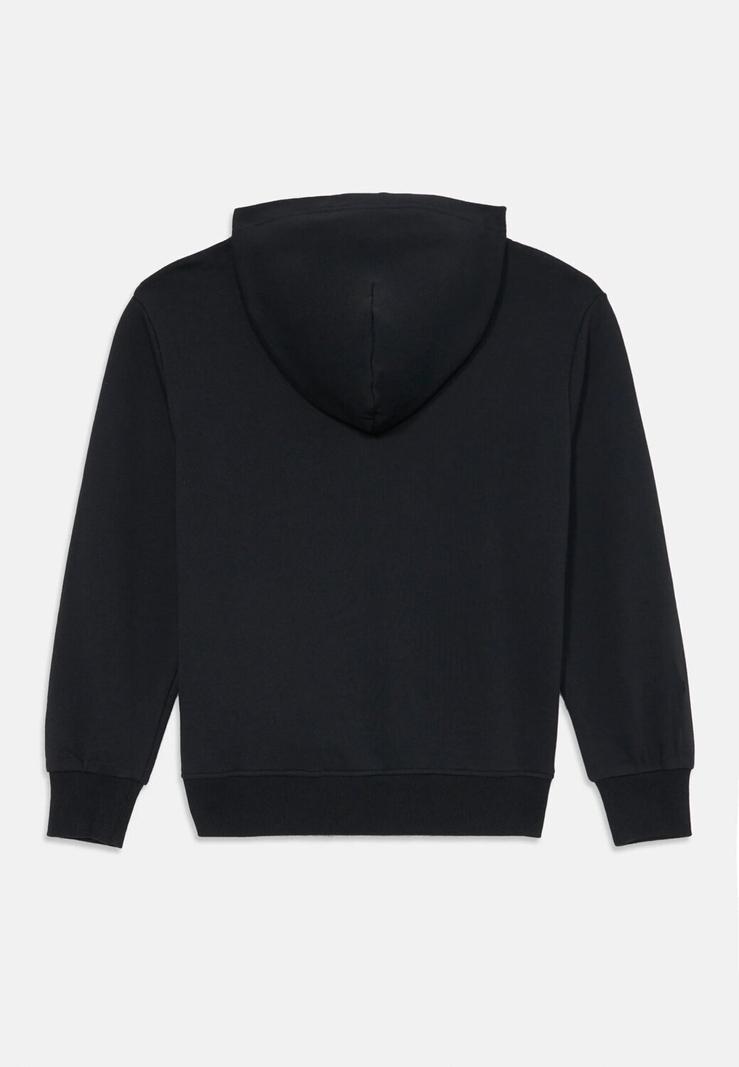 Diesel felpa bambino ragazzo nera con cappuccio cotone logo maxi