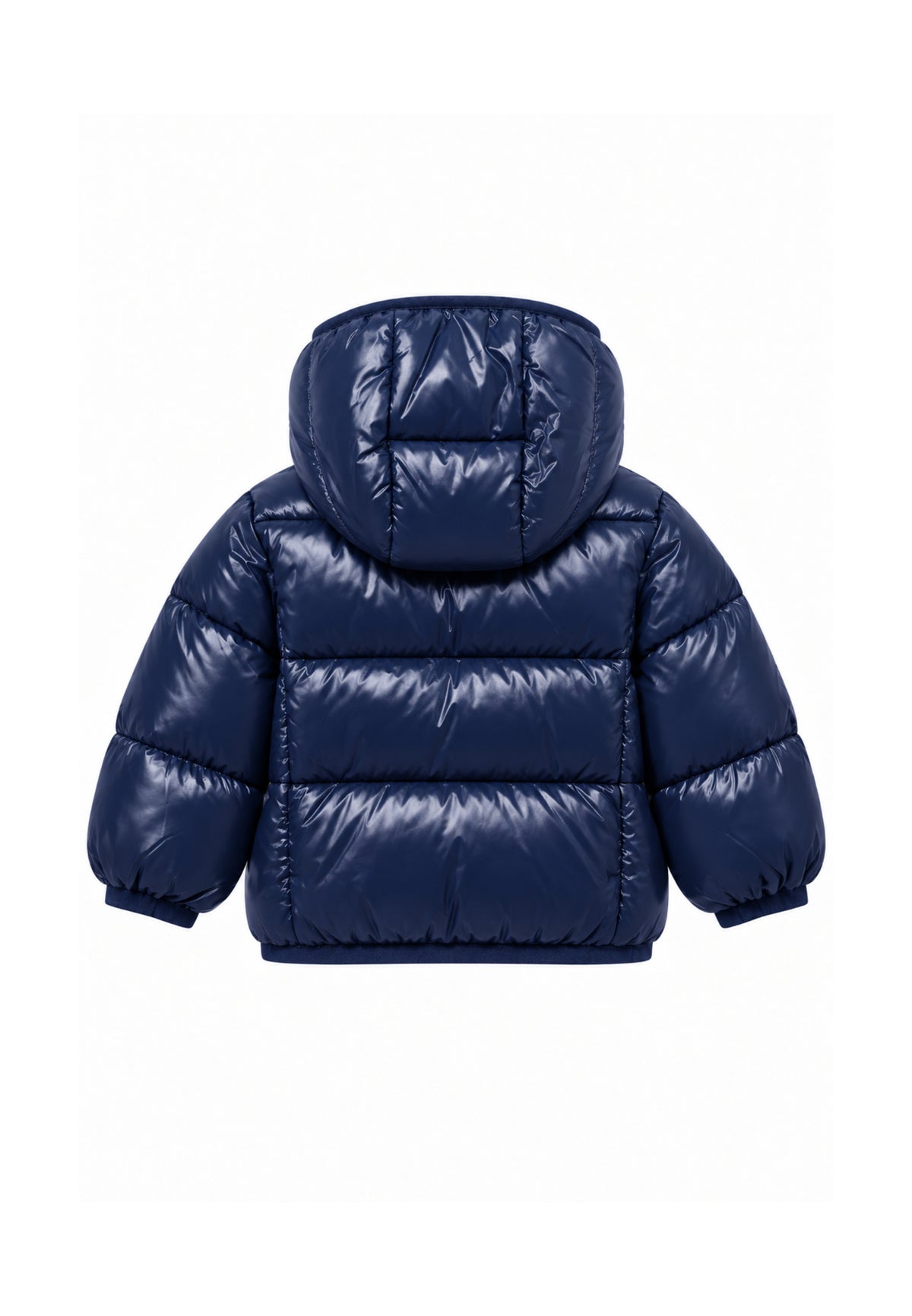 Save the Duck GIUBBOTTO BLU LUCIDO CON CAPPUCCIO Bambini e ragazzi 07-I3323IX.BLU_