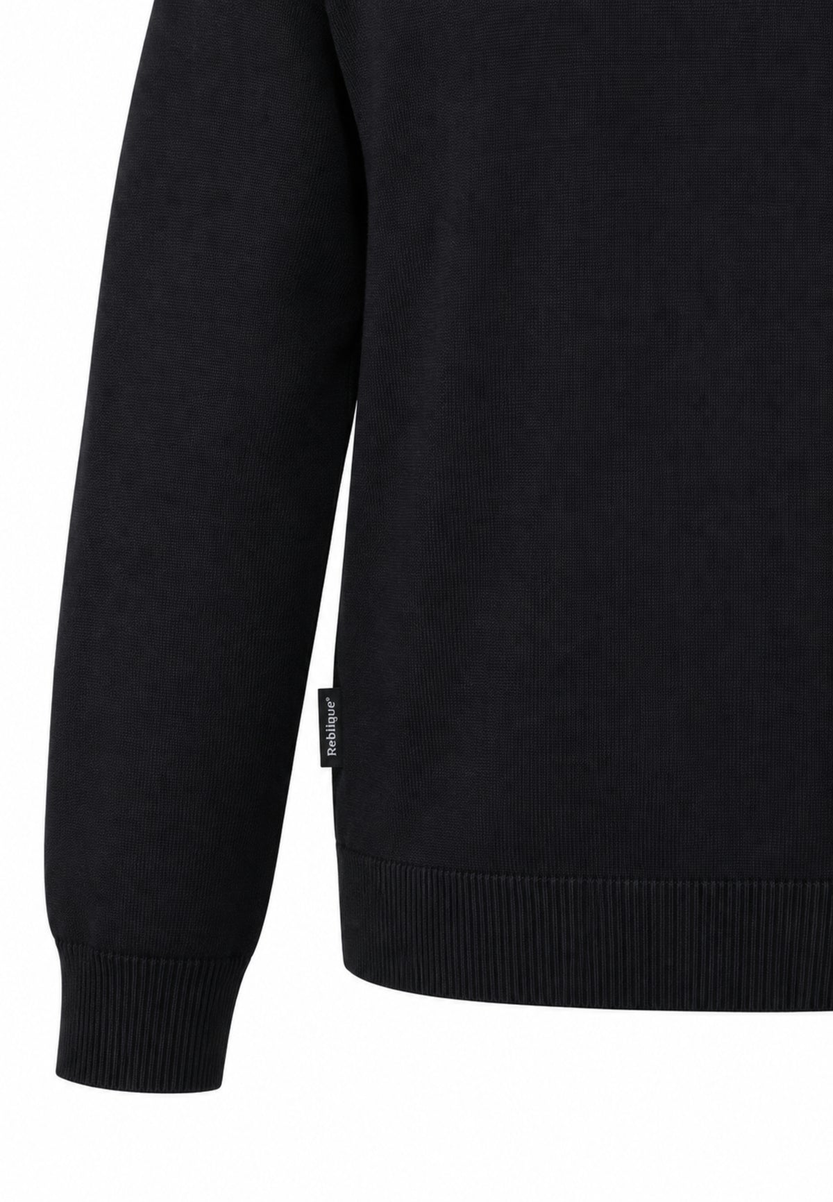 Refrigue MAGLIONE NERO A GIROCOLLO CON MINI LOGO Bambini e ragazzi 2831W00079.NE_