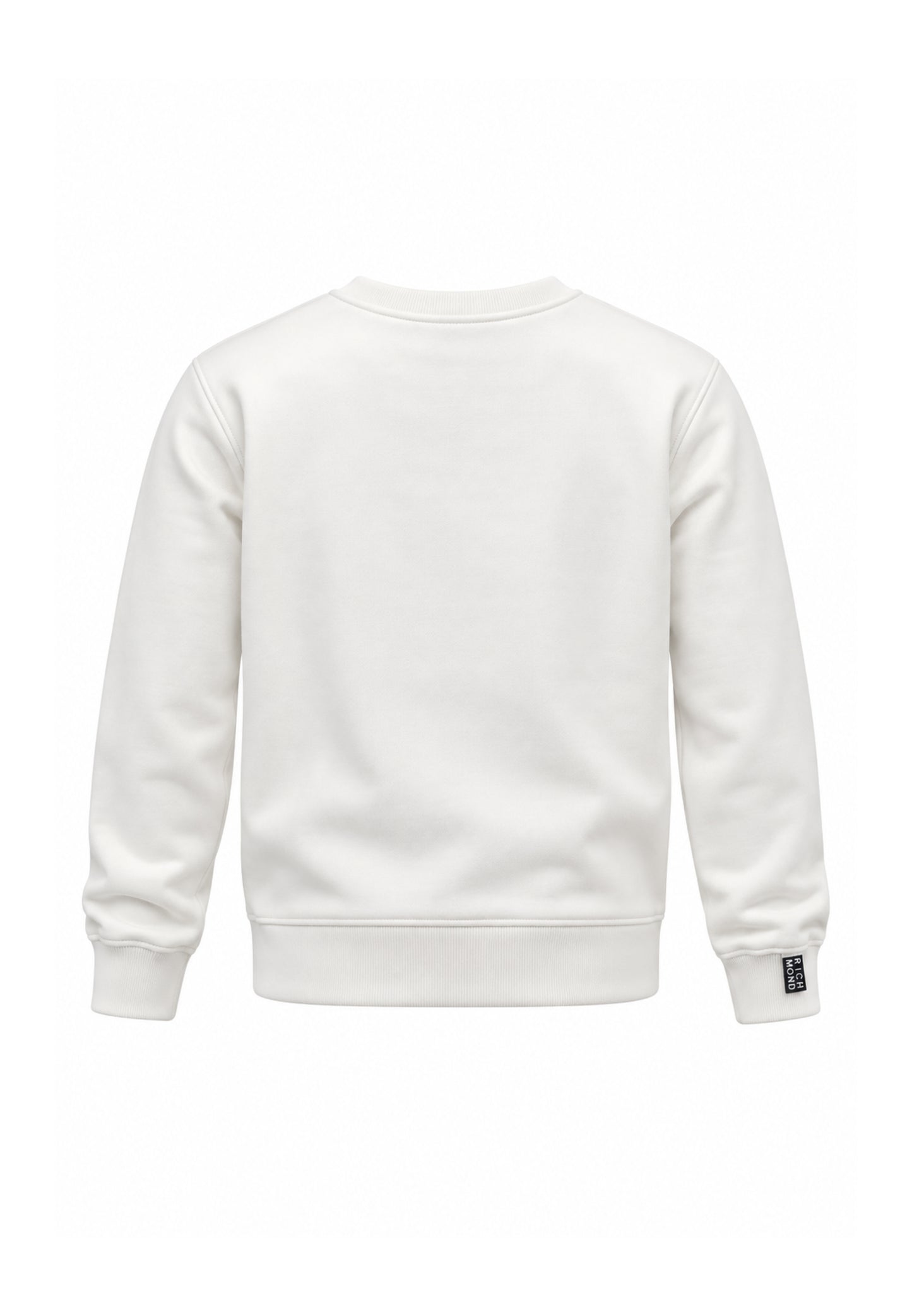 John Richmond FELPA PANNA A GIROCOLLO CON MINI LOGO Uomo UMA26030FE.PANNA_