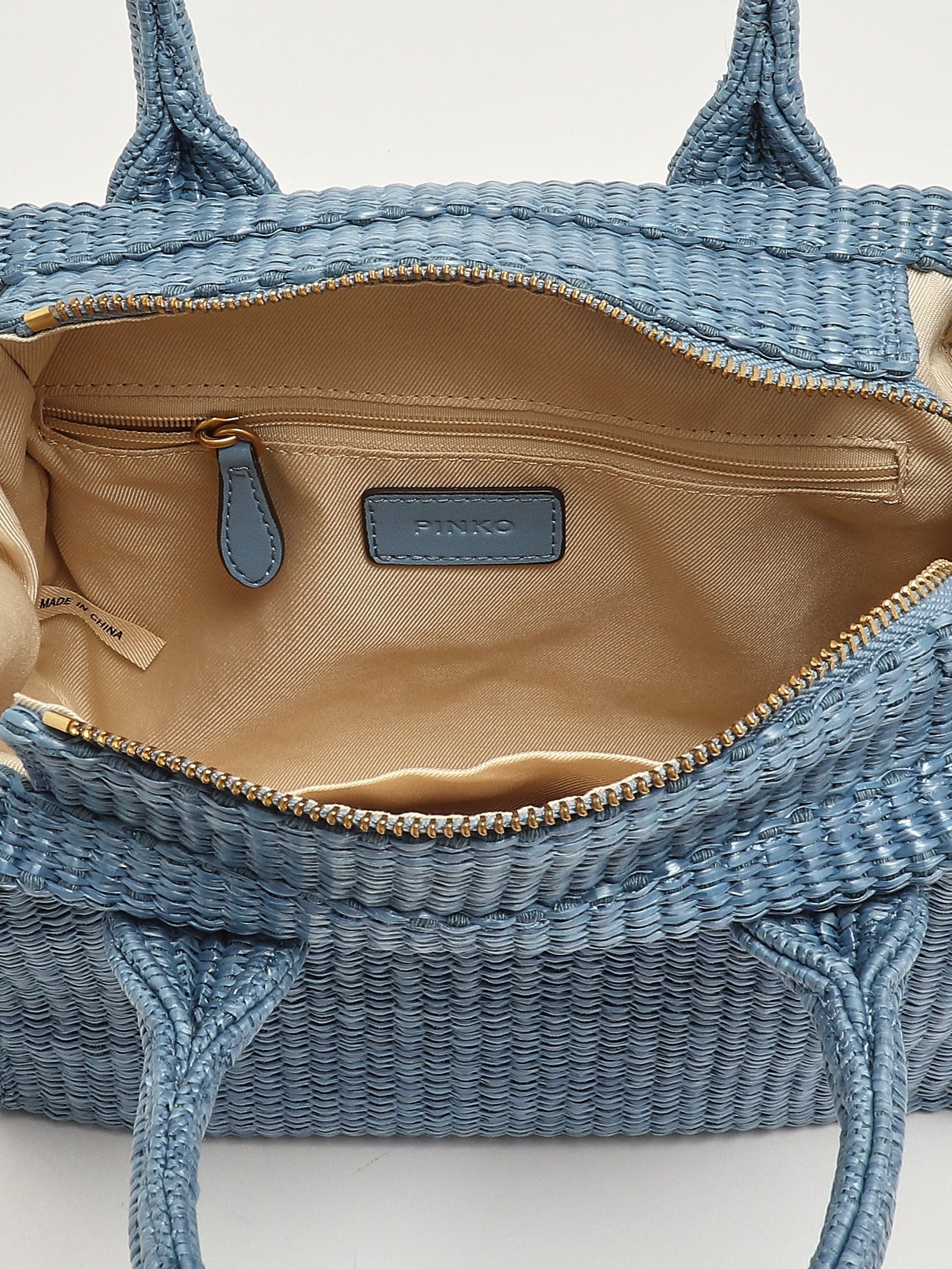 Pinko Borsa donna Beach in rafia Dimensioni: 30 x 30 x 13 cm 55% Poliestere 45% Paglia