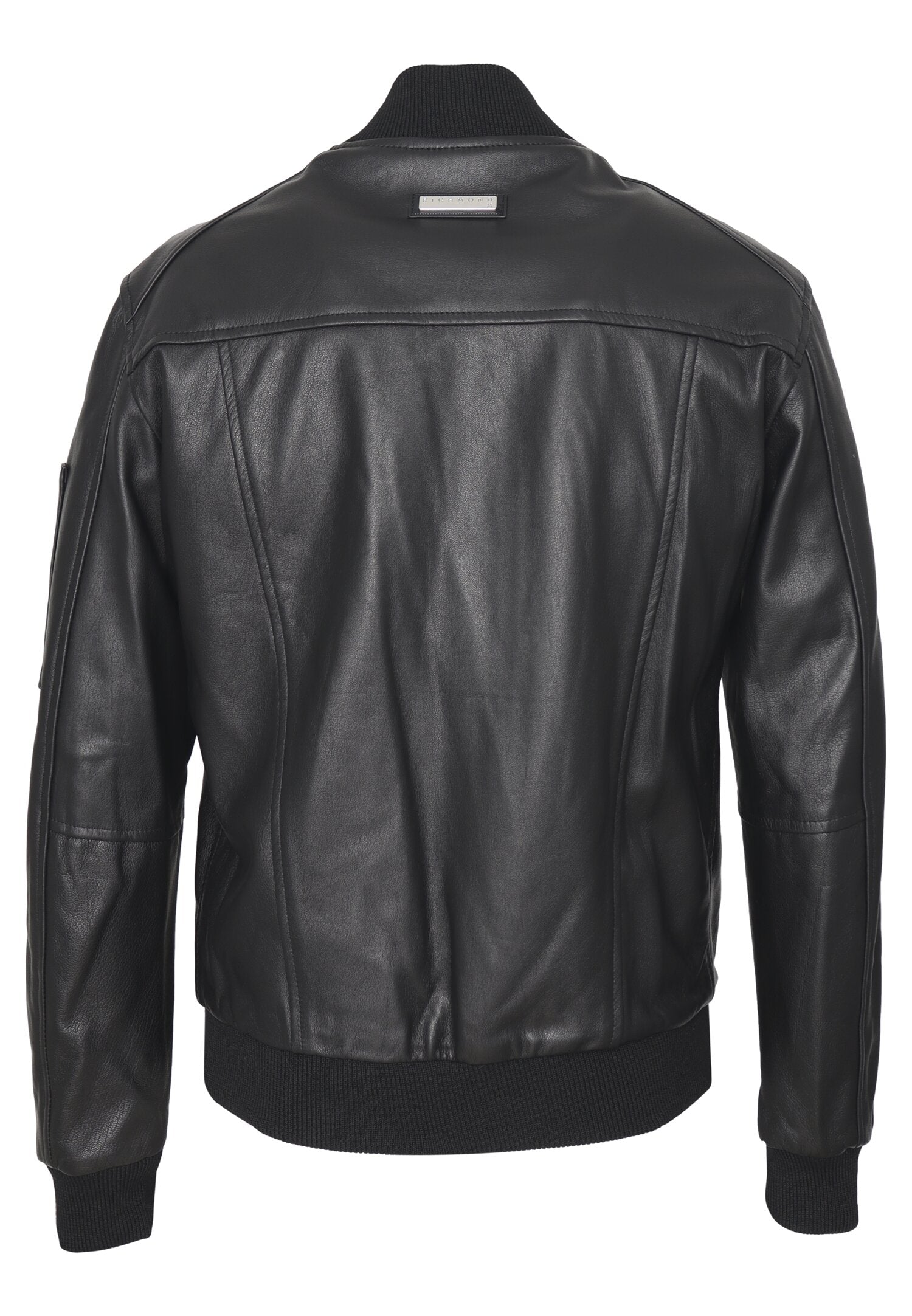 JOHN RICHMOND – Giubbotto Bomber Uomo in Pelle – Black