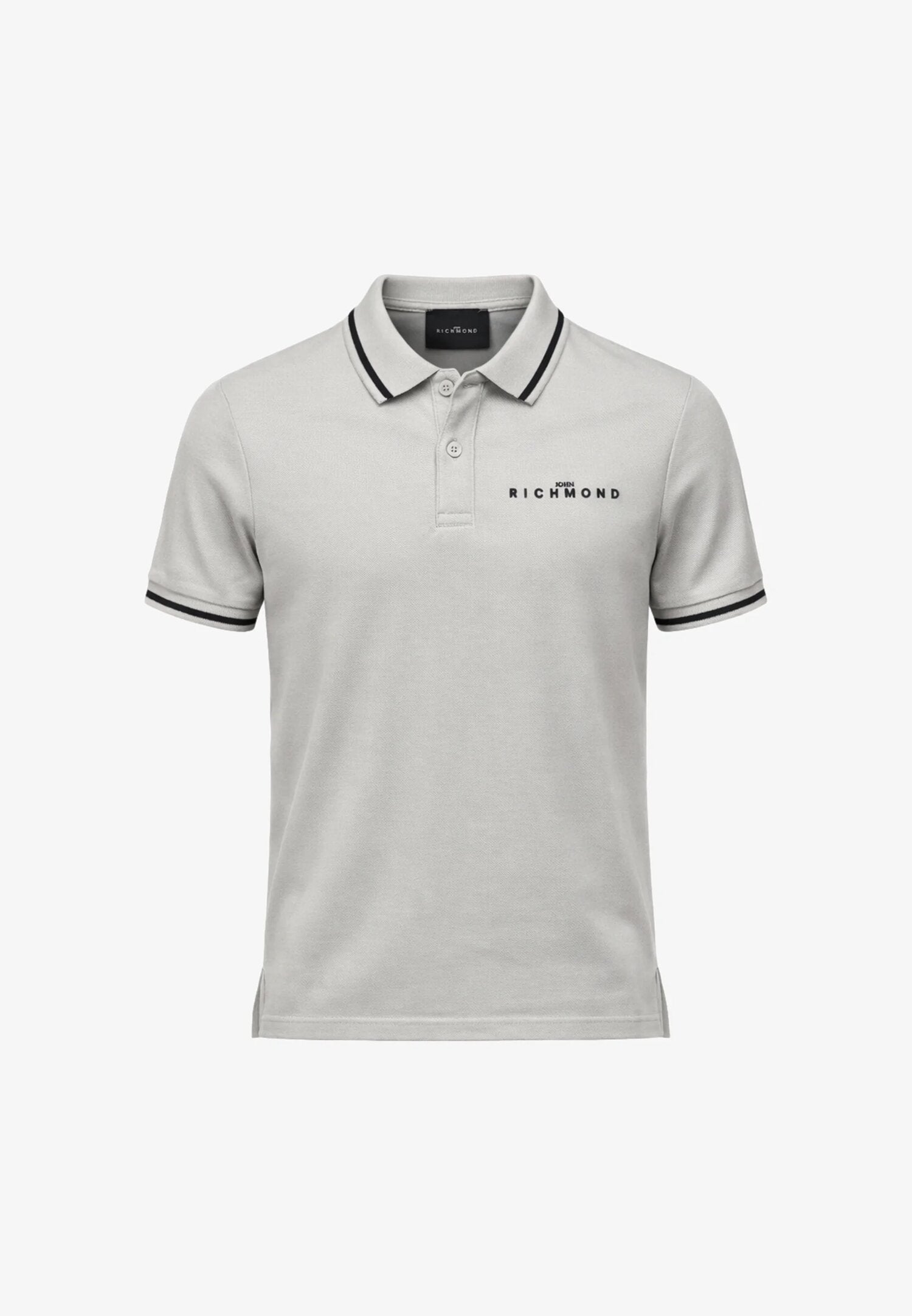 John Richmond Polo Grigia Con Dettagli Neri Bambino RBP26022PO_
