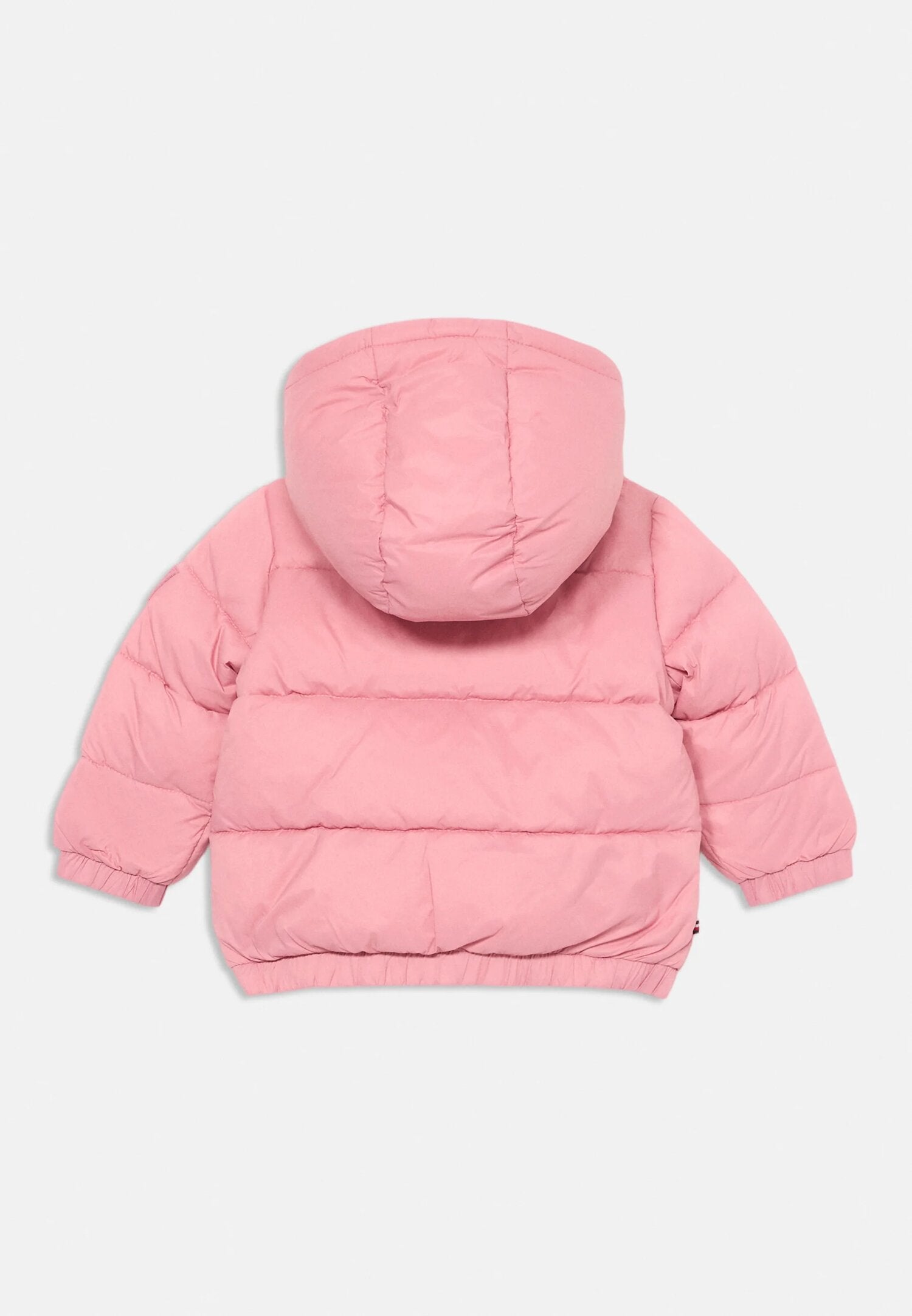 Tommy Hilfiger Giubbotto Rosa Neonata In Nylon Con Cappuccio | Uso Sportivo AI25 | CammarataMode