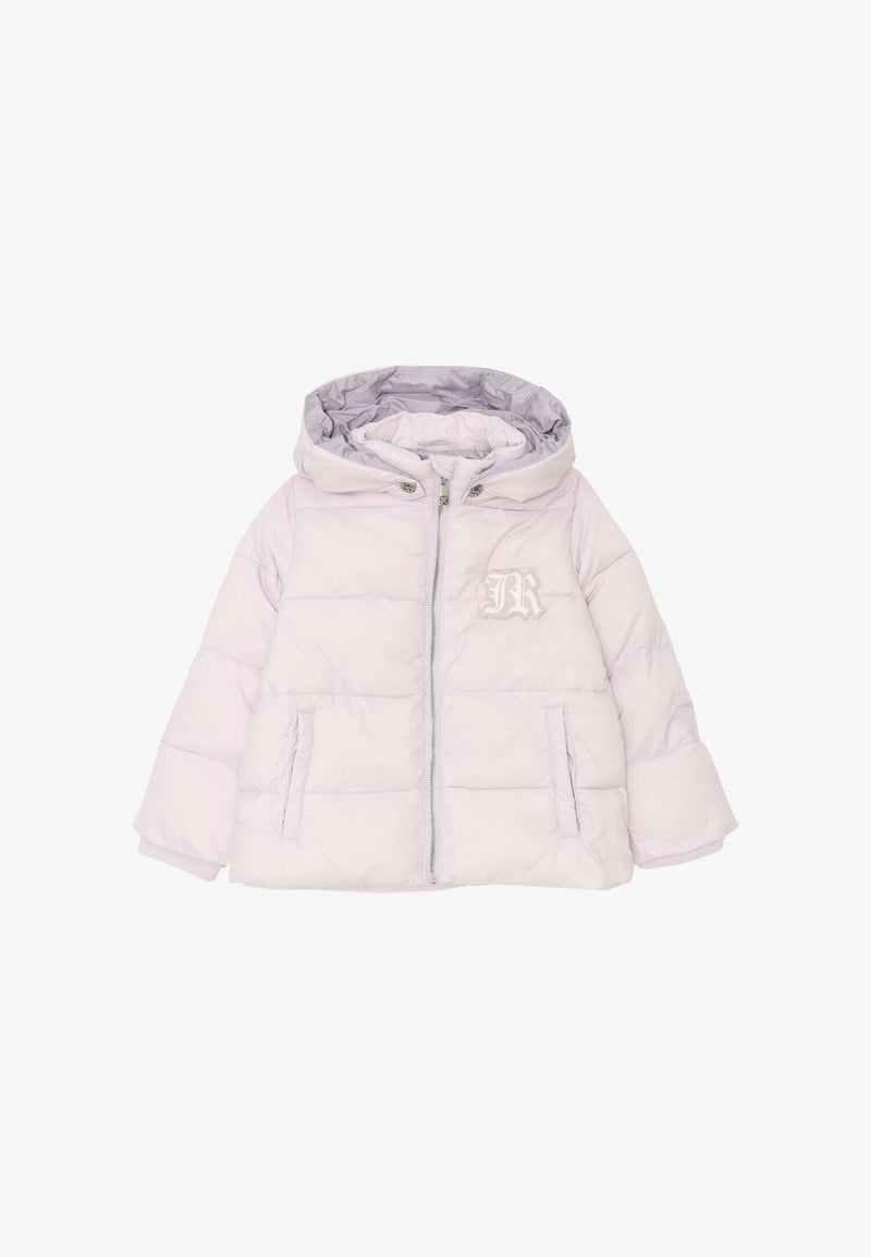John Richmond giacca invernale neonata lilla 6-36 mesi comoda - LILLA | CammarataMode