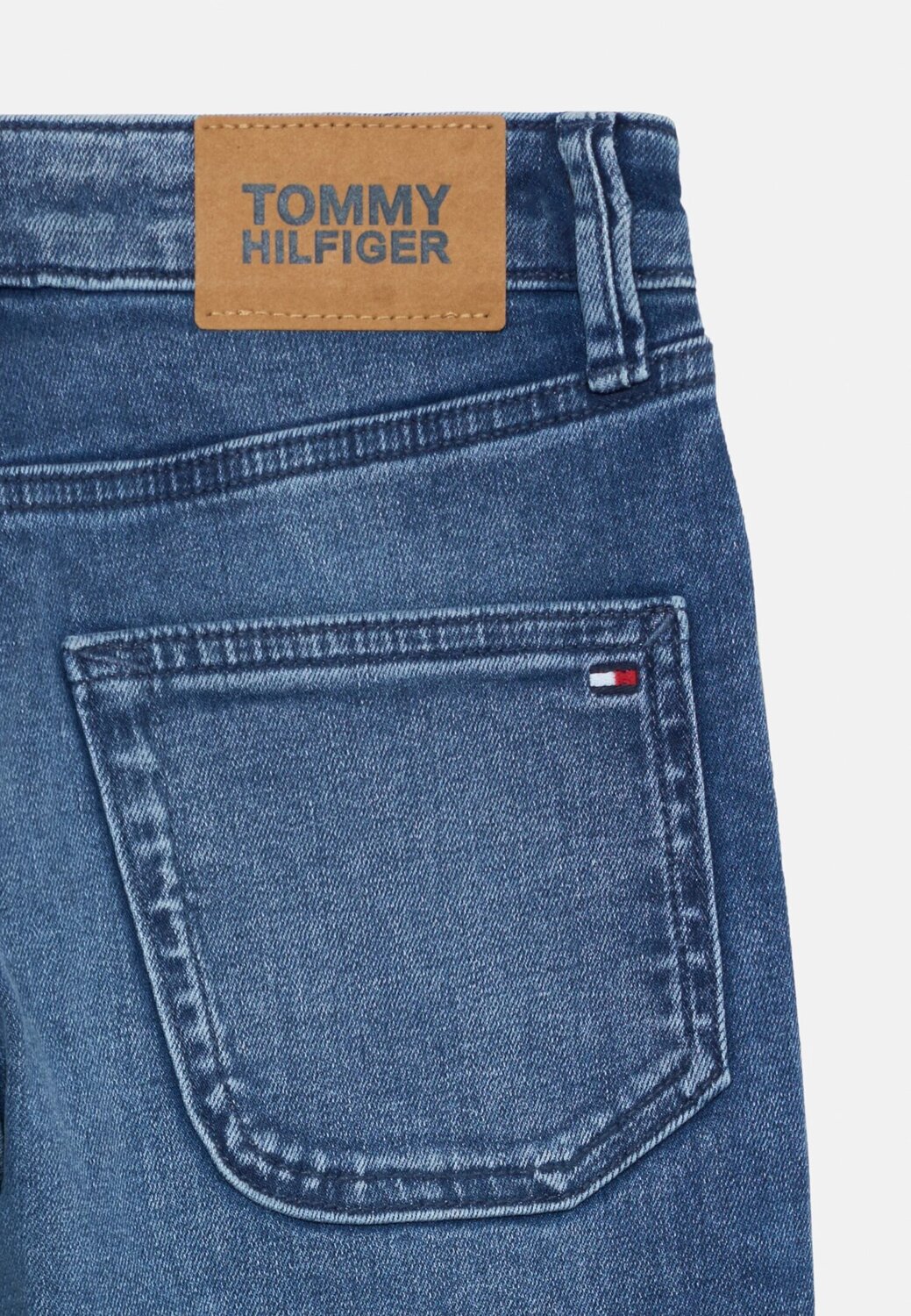 Tommy Hilfiger Jeans Modern Straight da Bambino – Denim Blu Elasticizzato