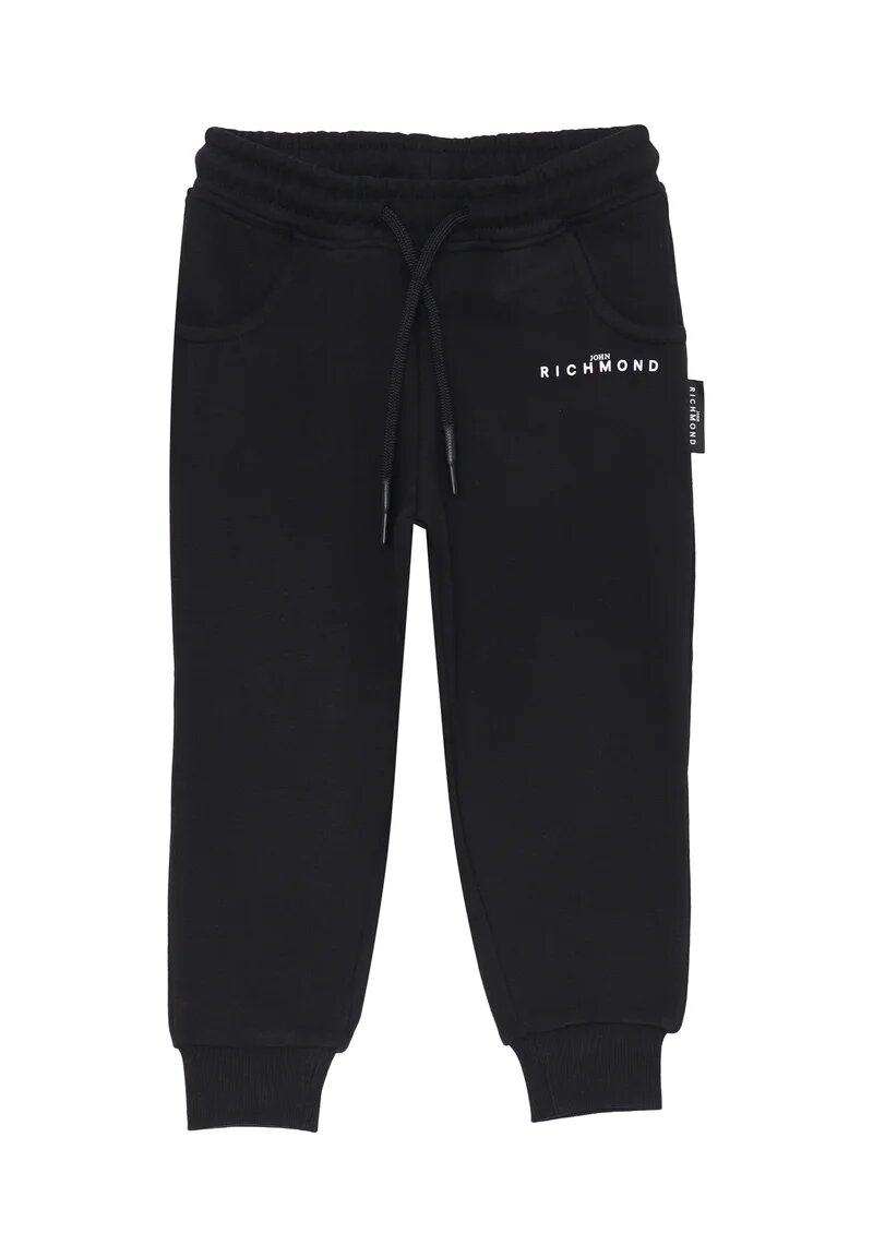 John Richmond completo neonato nero cotone inverno con bottoni spalla