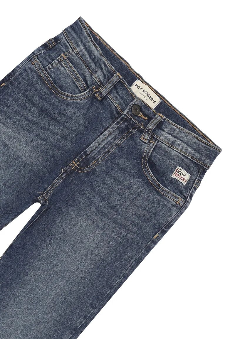 Roy Rogers Jeans a Sigaretta Raw Denim – Cotone 100%
