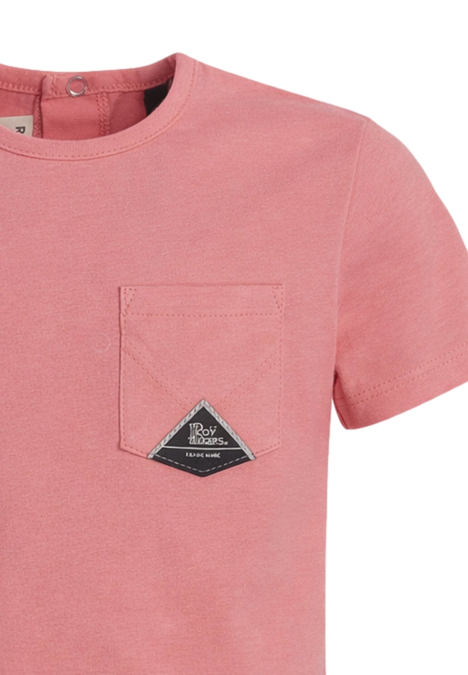 Roy Roger's Tshirt Rosa Neonata Maniche Corte Quotidiano In Jersey RG188G_