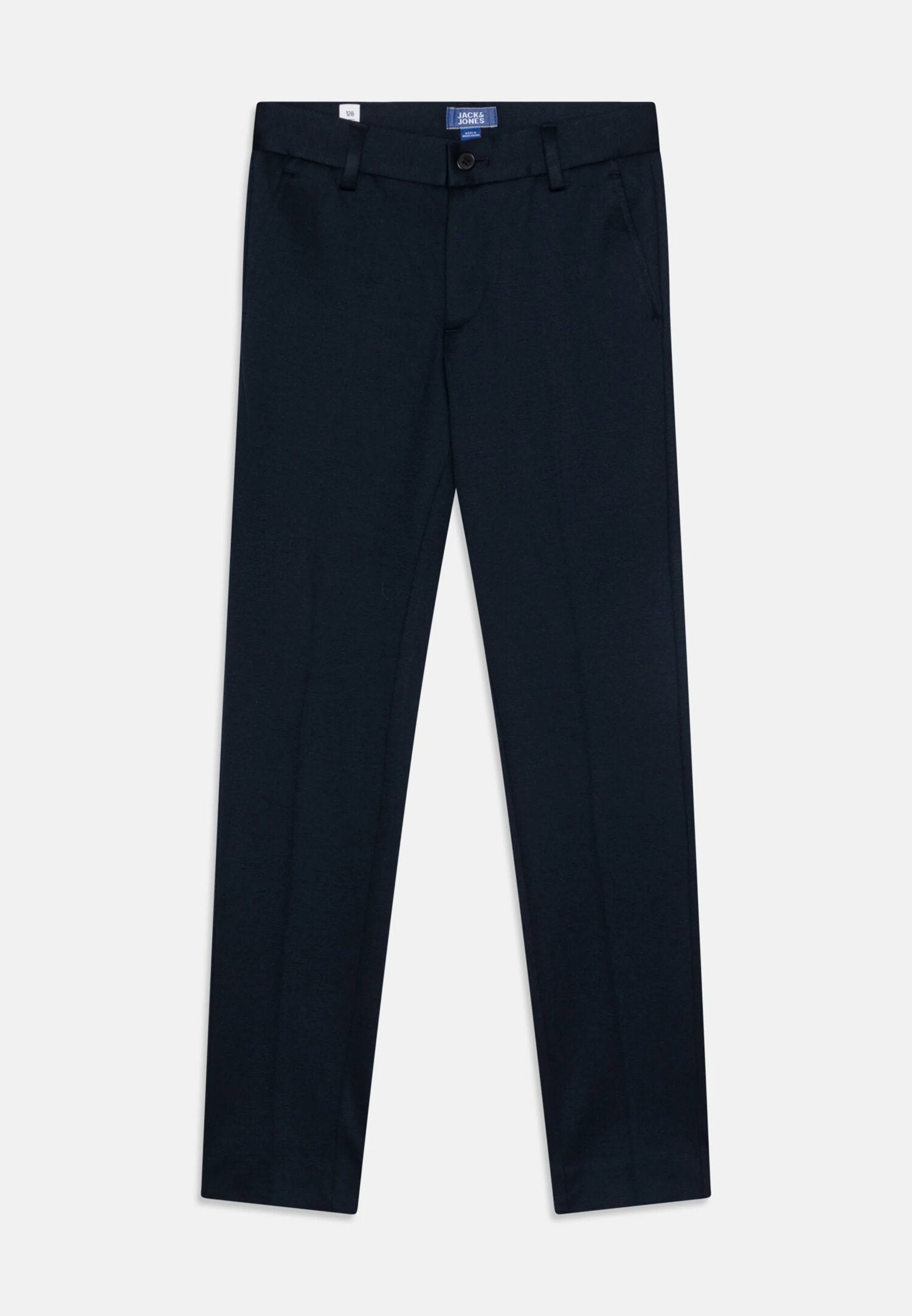 Jack & Jones pantaloni bambino ragazzo blu navy eleganti affusolati | CammarataMode