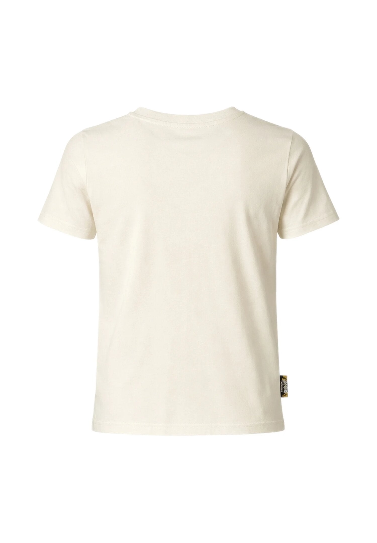 Just Cavalli Tshirt Avorio Logo Poccolo Davanti Bambino JBP26001TS_