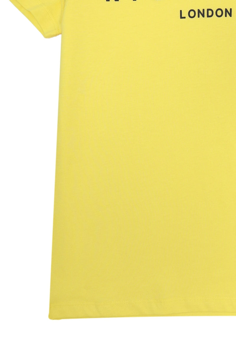 John Richmond T-Shirt Gialla Bambino Kids Junior Cotone - GIALLO | CammarataMode