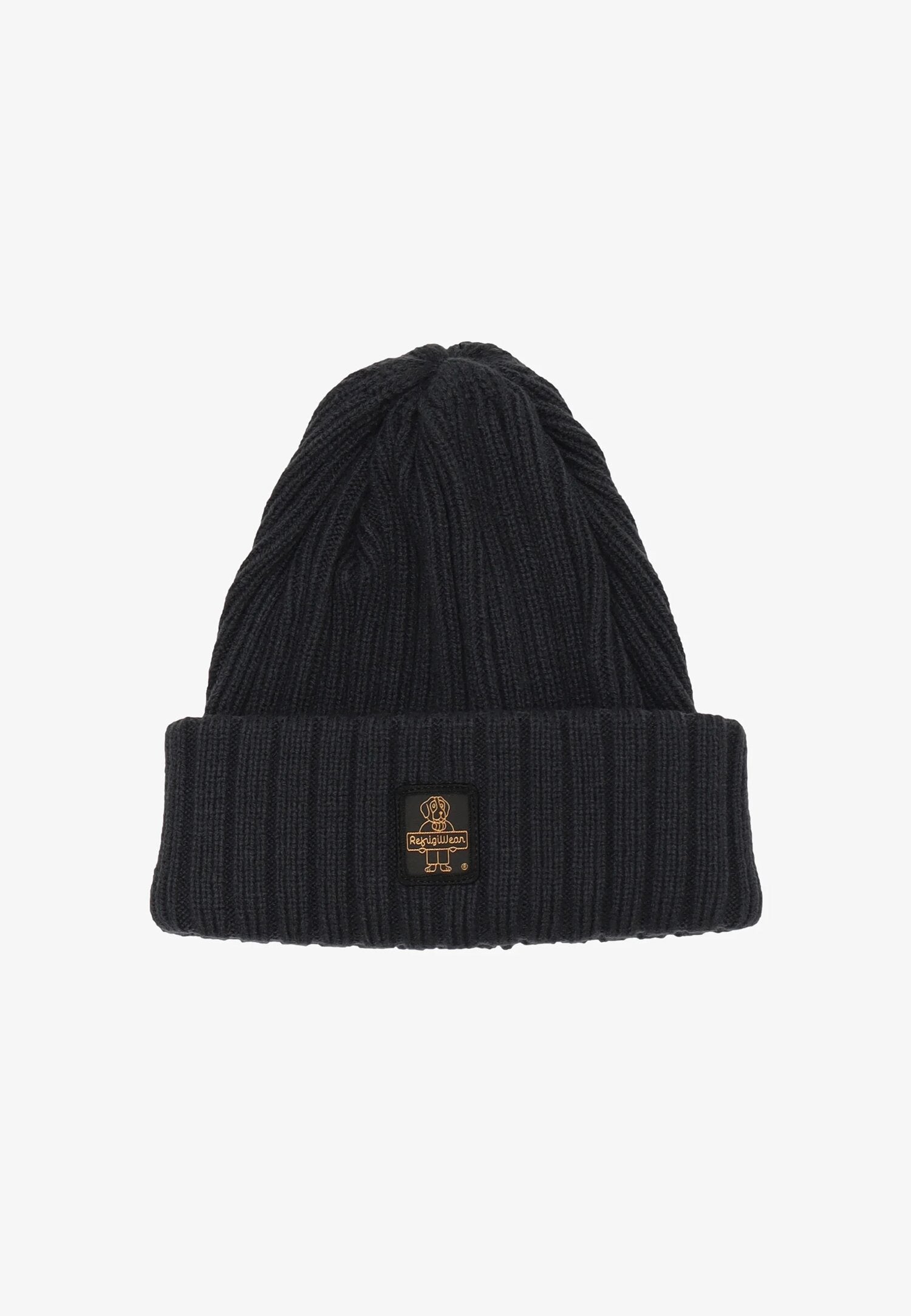 Refrigiwear Cappello Blu Uomo In Lana Cuffia Elegante AI25