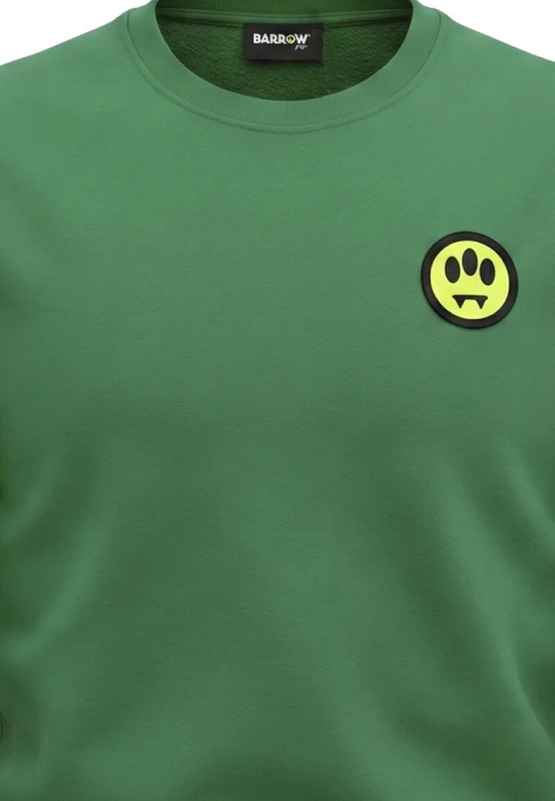 Barrow Felpa Verde Bambino S6BKJUSW241_