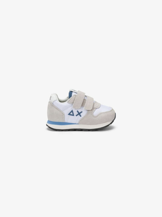 Sun68 scarpe bianche neonato logo sul lato