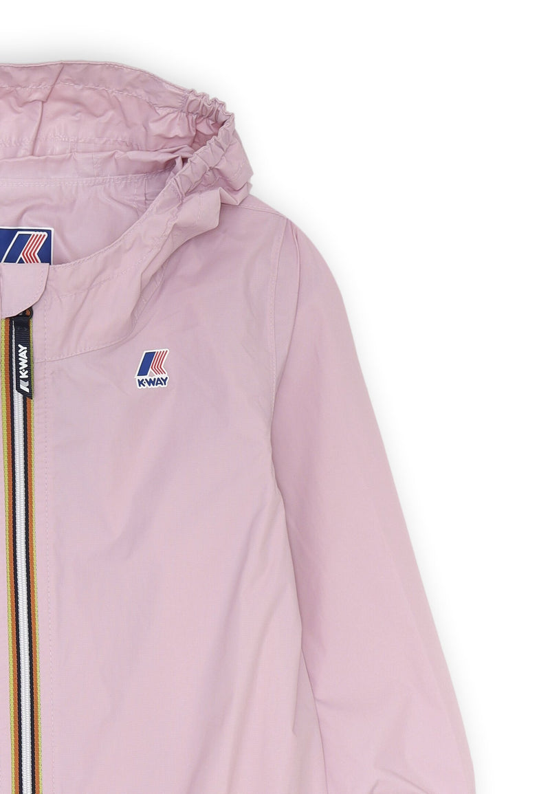 K-Way Pink Windbreaker Jacket Baby Spring Summer 2025 - ROSA | CammarataMode