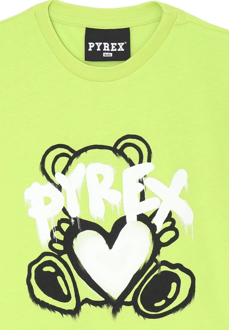 Pyrex Completo Bambina Verde Lime 2 Pezzi Cotone Stagione Estiva - VLIME | CammarataMode