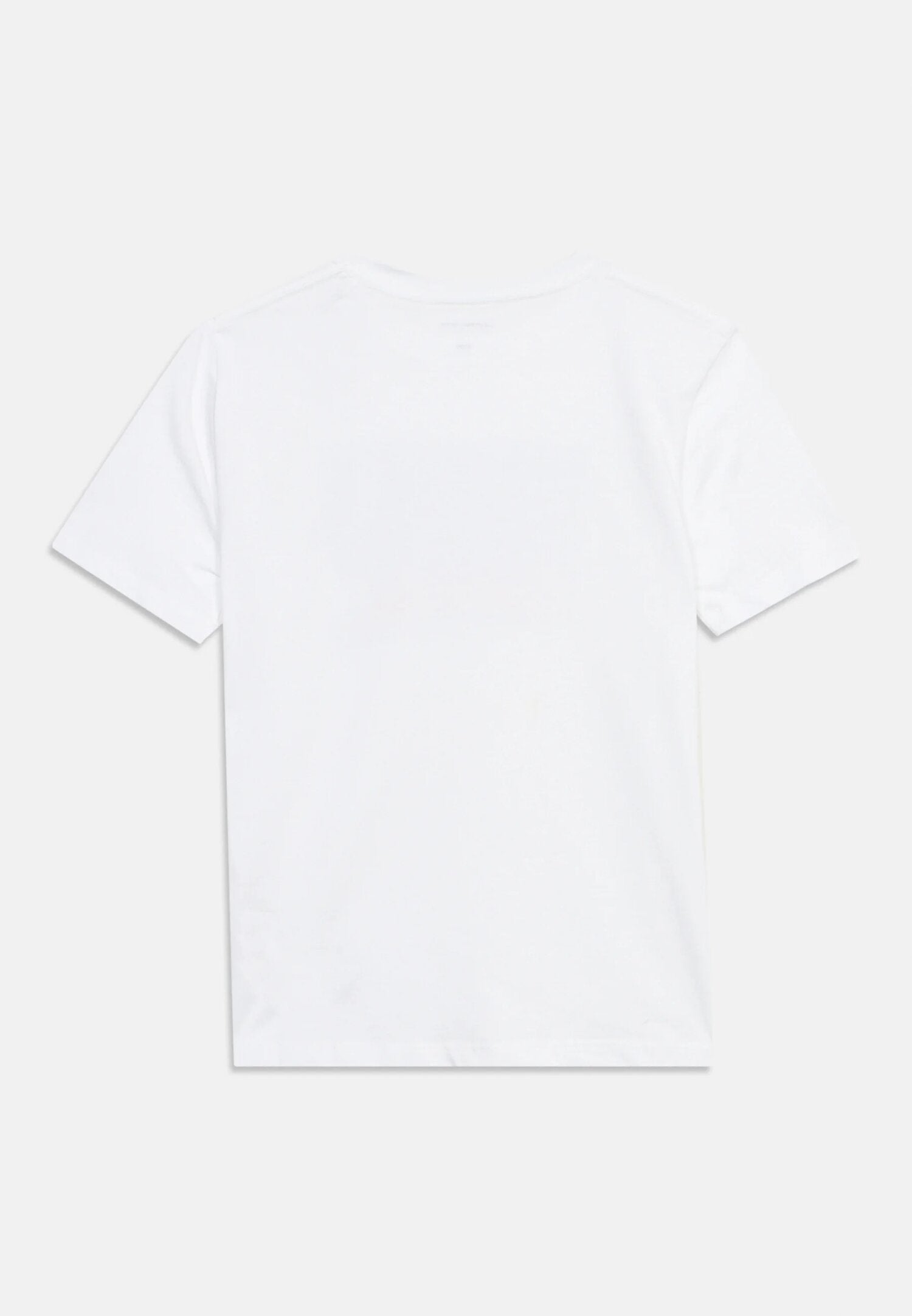 Calvin Klein Tshirt Bianca Con Logo Pixel Bambino LVCKSJA04BYAF_