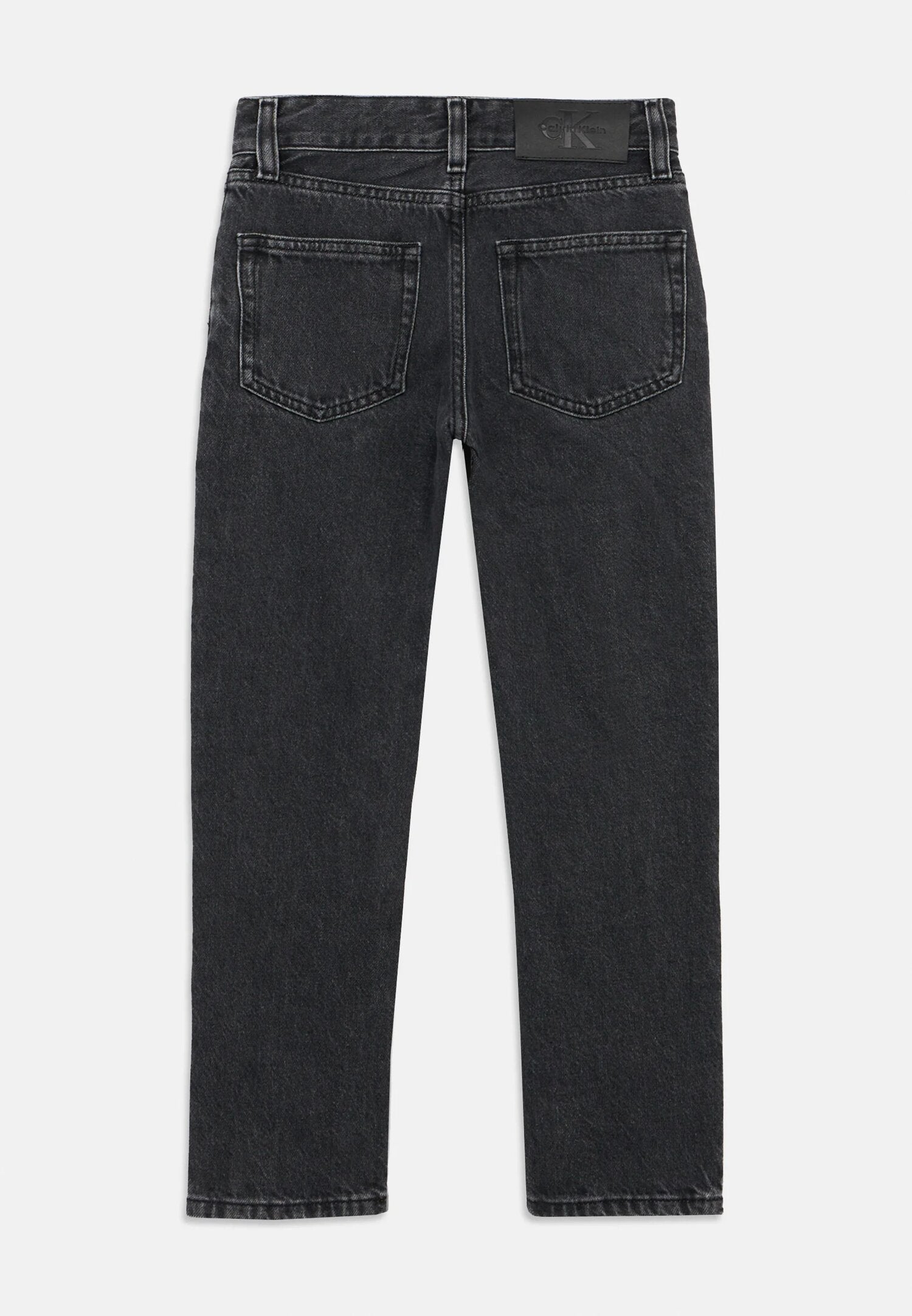 Calvin Klein Jeans Nero Bambino In Denim Slim Fit Passeggio PE26